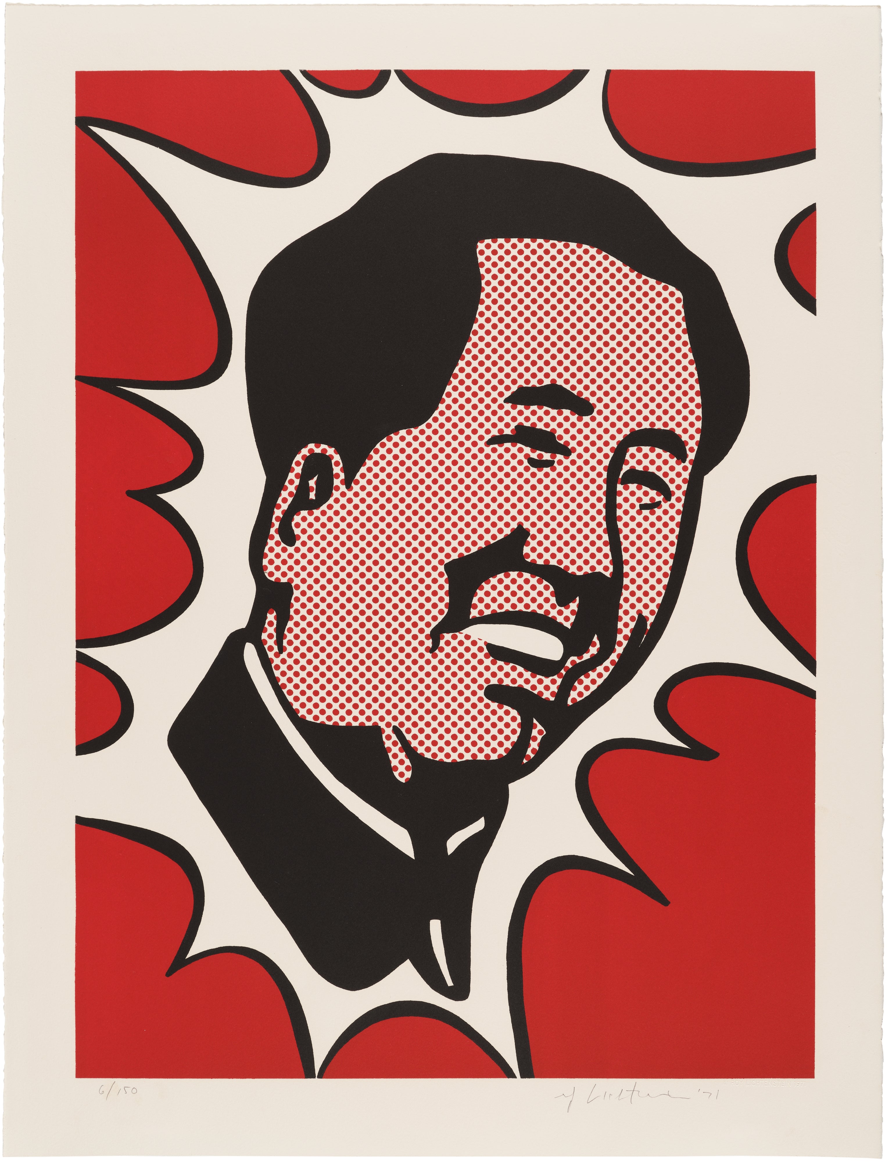 Roy Lichtenstein — Mao (C. 104)