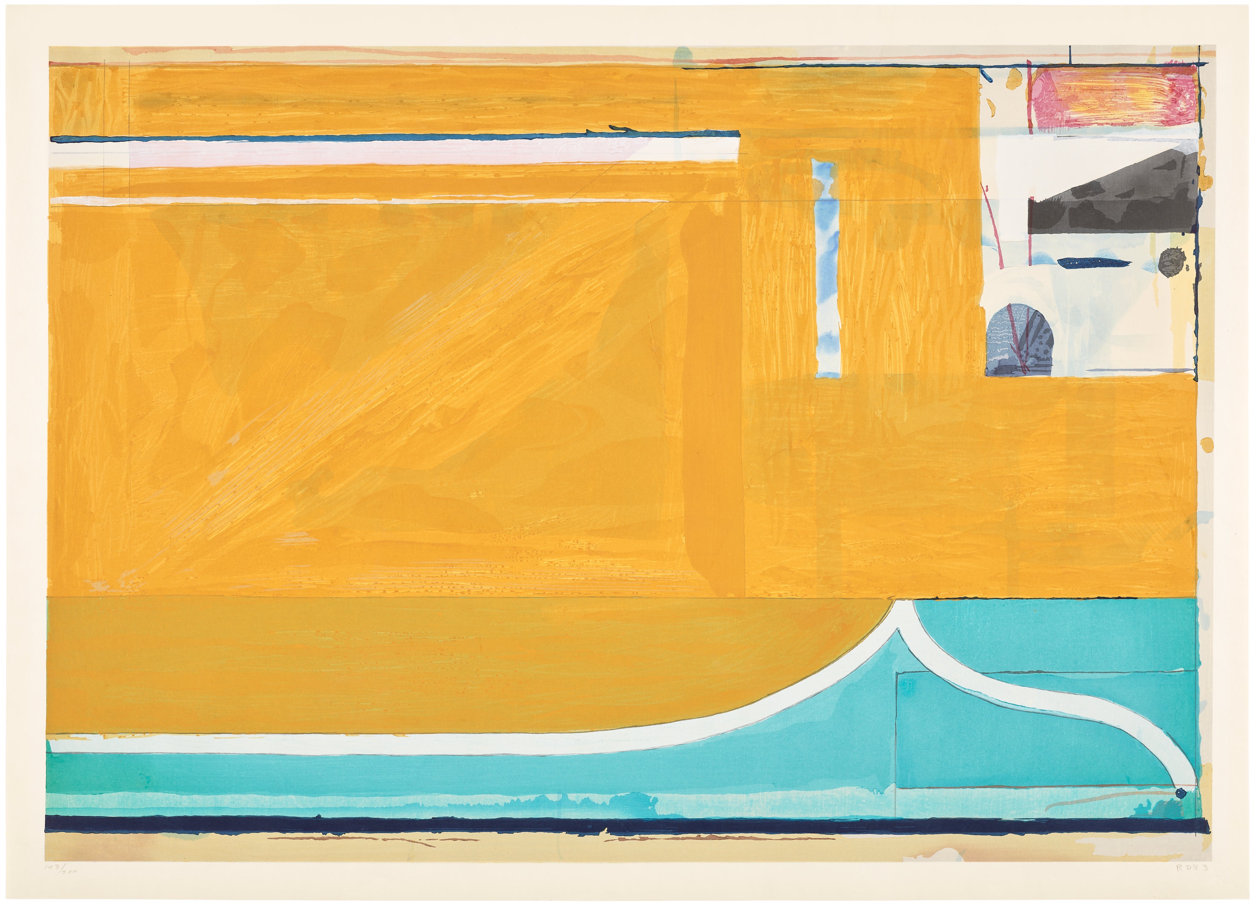 Richard Diebenkorn — Ochre (L. 288)