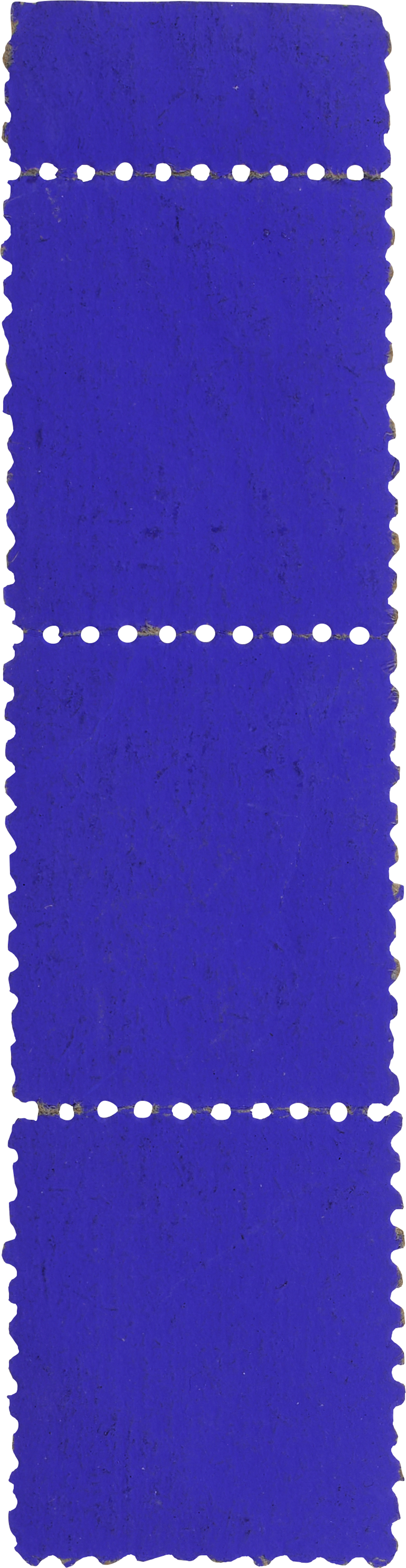 Yves Klein — Timbre Bleu