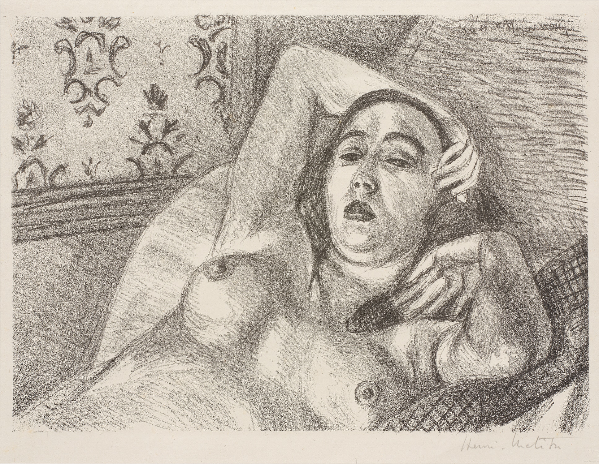 Henri Matisse — Le repos du modèle (The Model Rests) (D. 416)