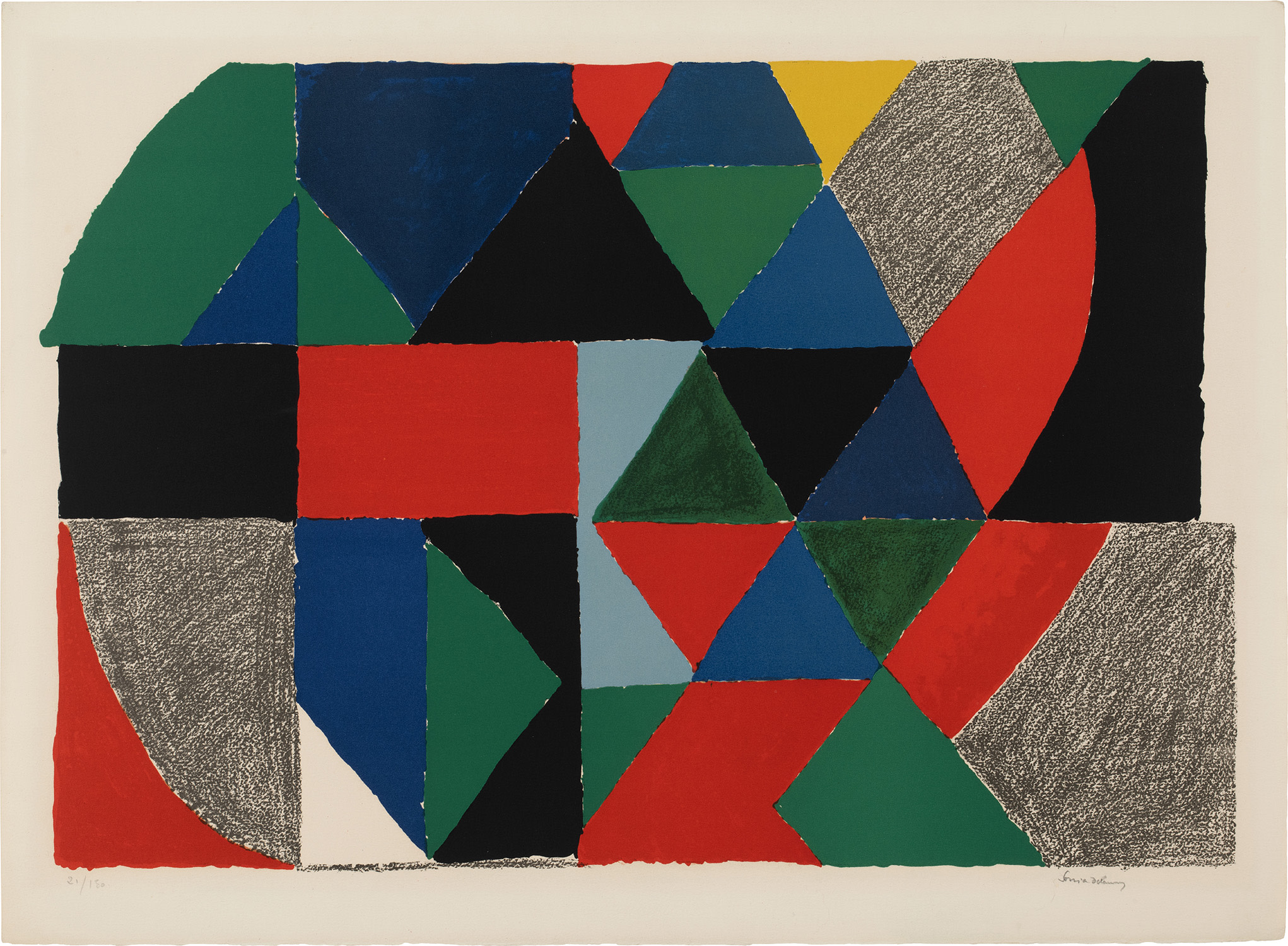Sonia Delaunay — Polyphonie (Polyphony)