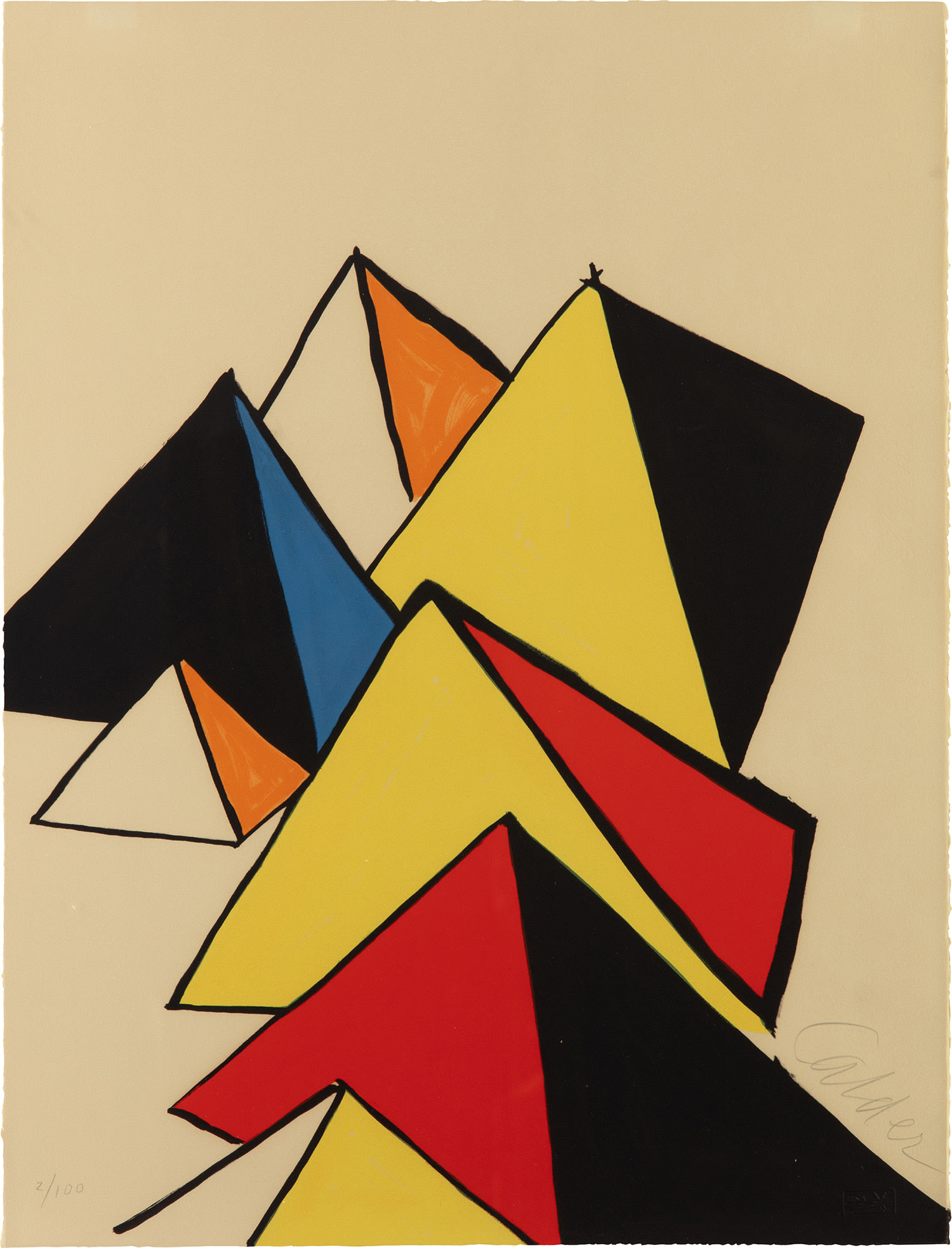 Alexander Calder — Pyramids