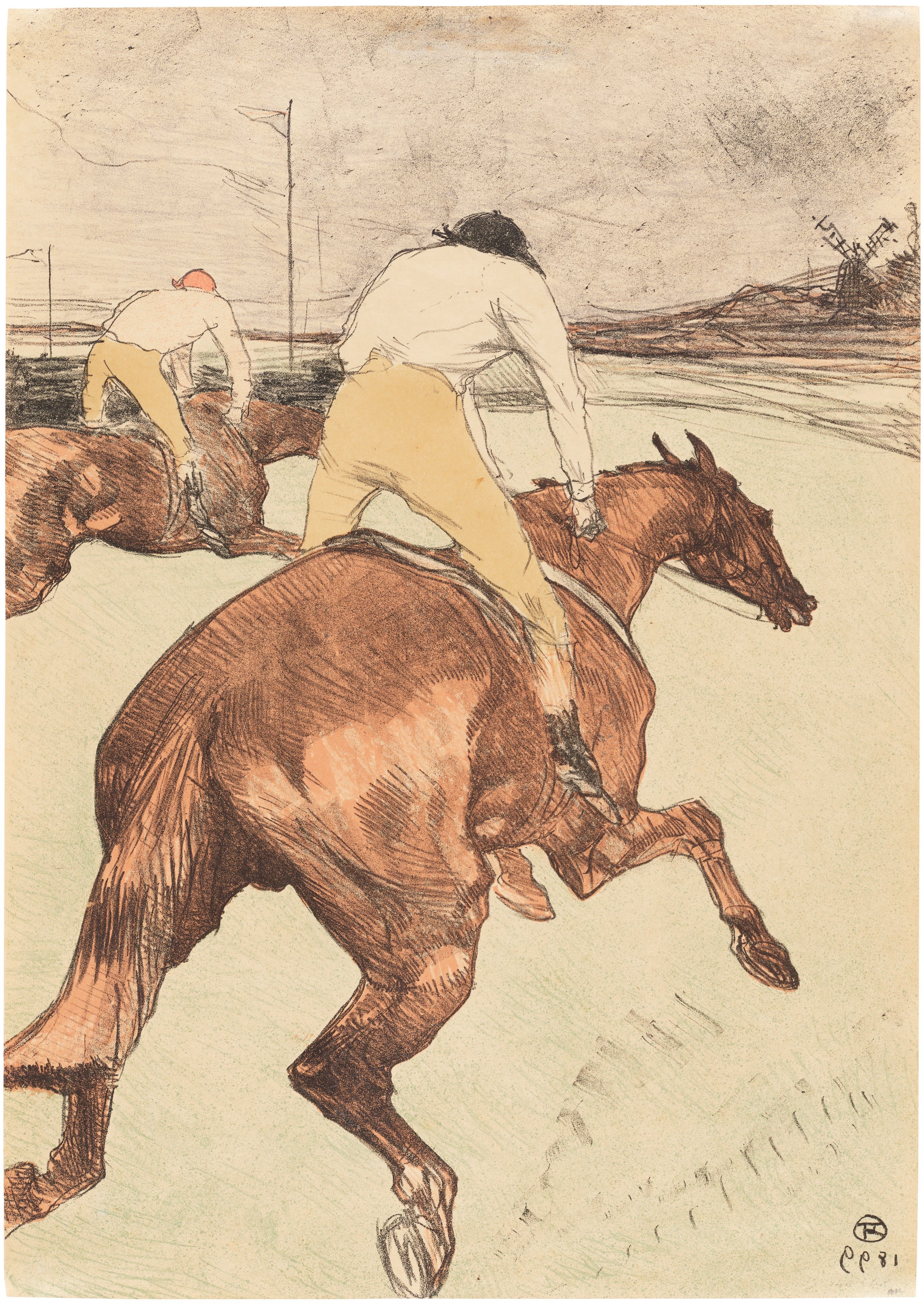 Henri de Toulouse-Lautrec — Le Jockey (The Jockey) (D. 279, A. 365, W. 308)