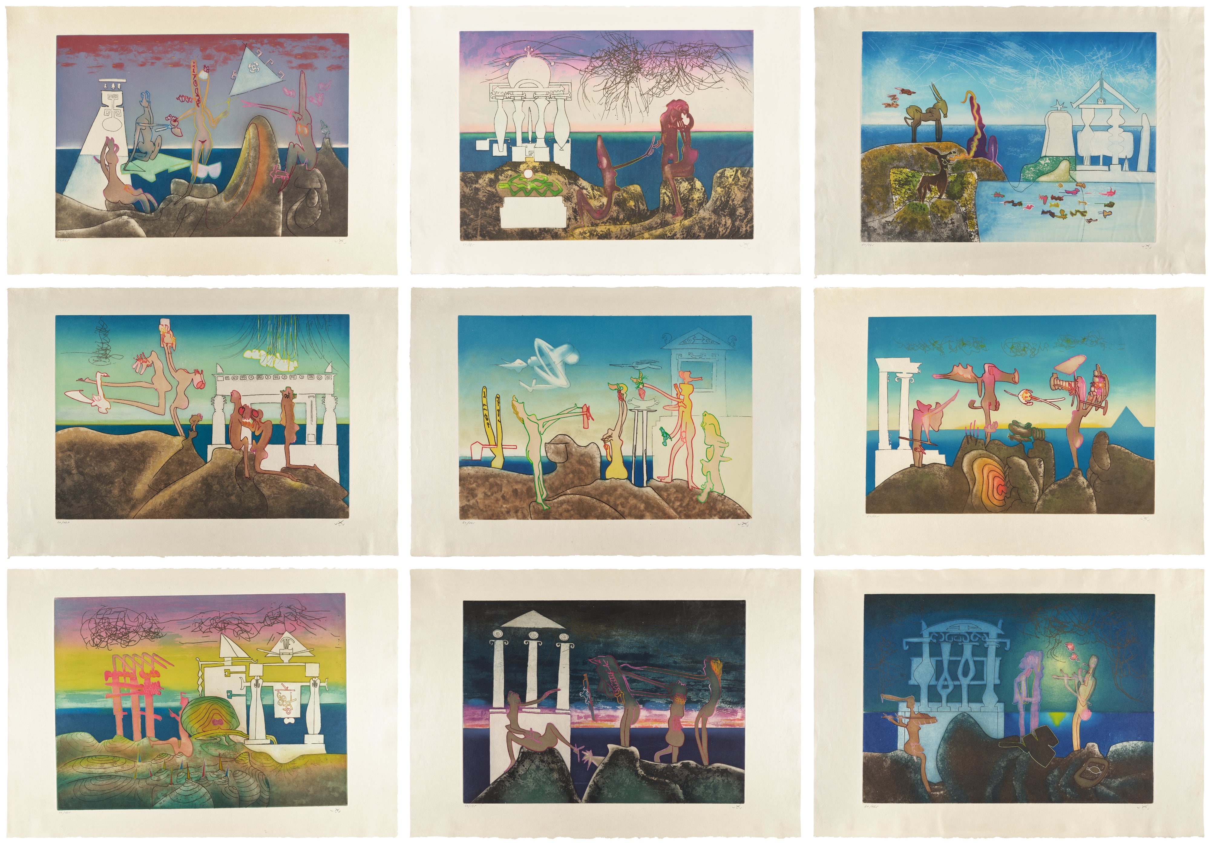 L'Arc Obscure des heures (The Dark Arc of Hours) (F. 105-112 & 114)