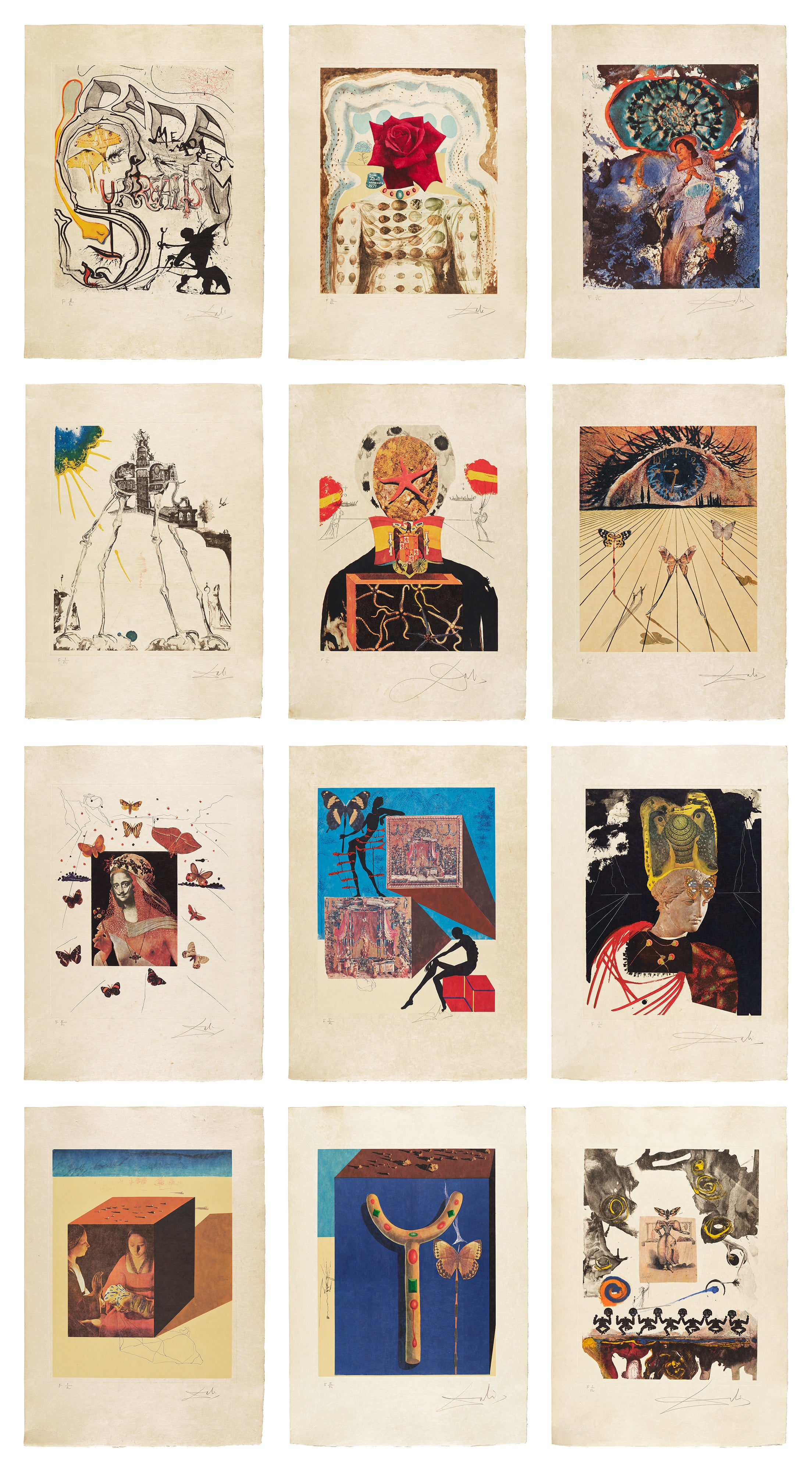 Salvador Dalí — Memories Of Surrealism (M. & L. 494-505)