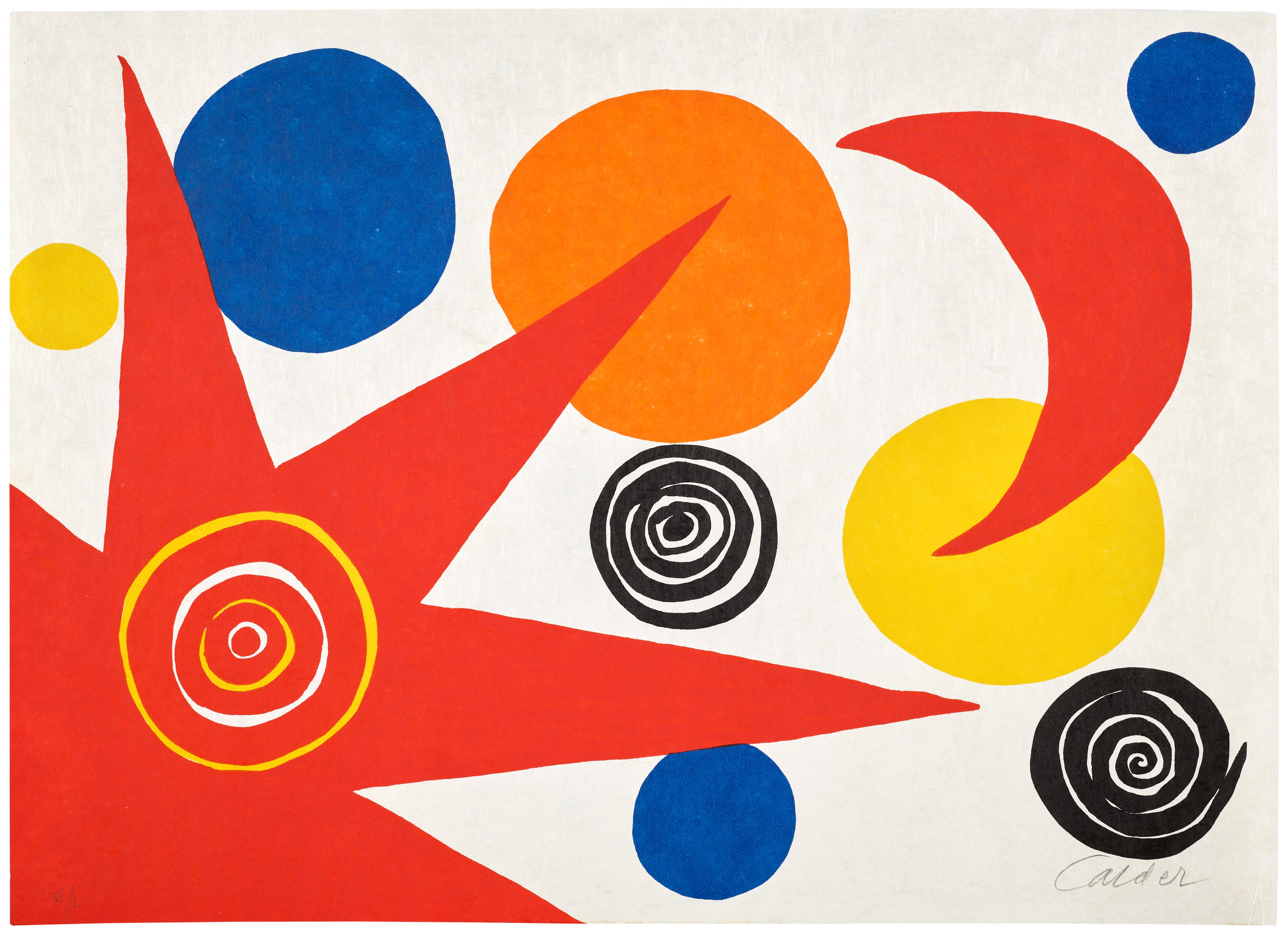 Alexander Calder — La naissance de l'inattendu, from La Mémoire élémentaire (The Birth of the Unexpected, from Elementary Memory)