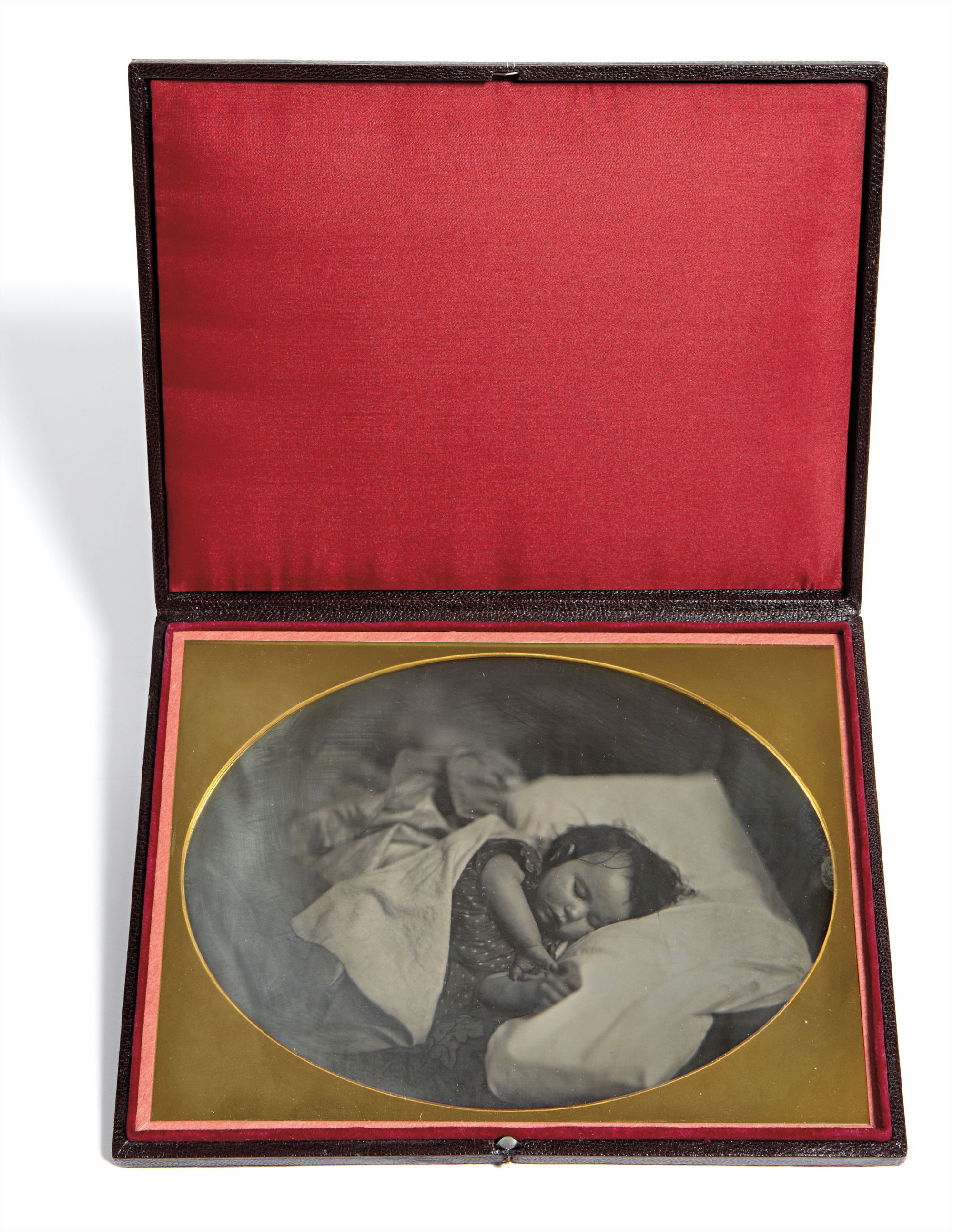 Albert Sands Southworth and Josiah Johnson Hawes — Edward Hawes Asleep, with Hands Together