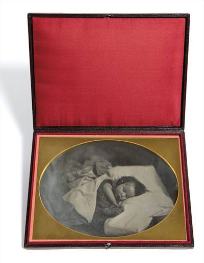 Edward Hawes Asleep, with Hands Together