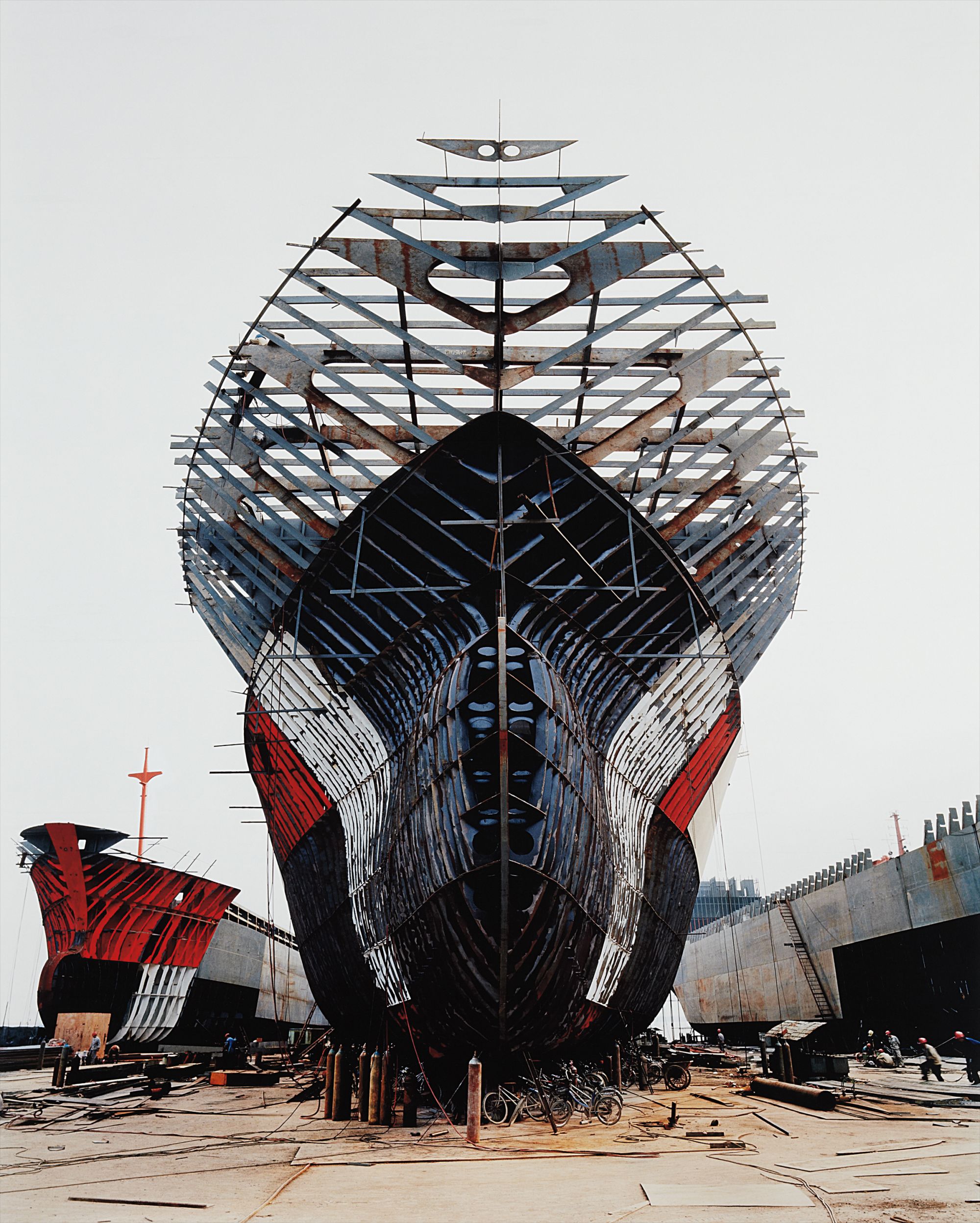 Edward Burtynsky — Shipyard #11, Qili Port, Zhejiang Province, China