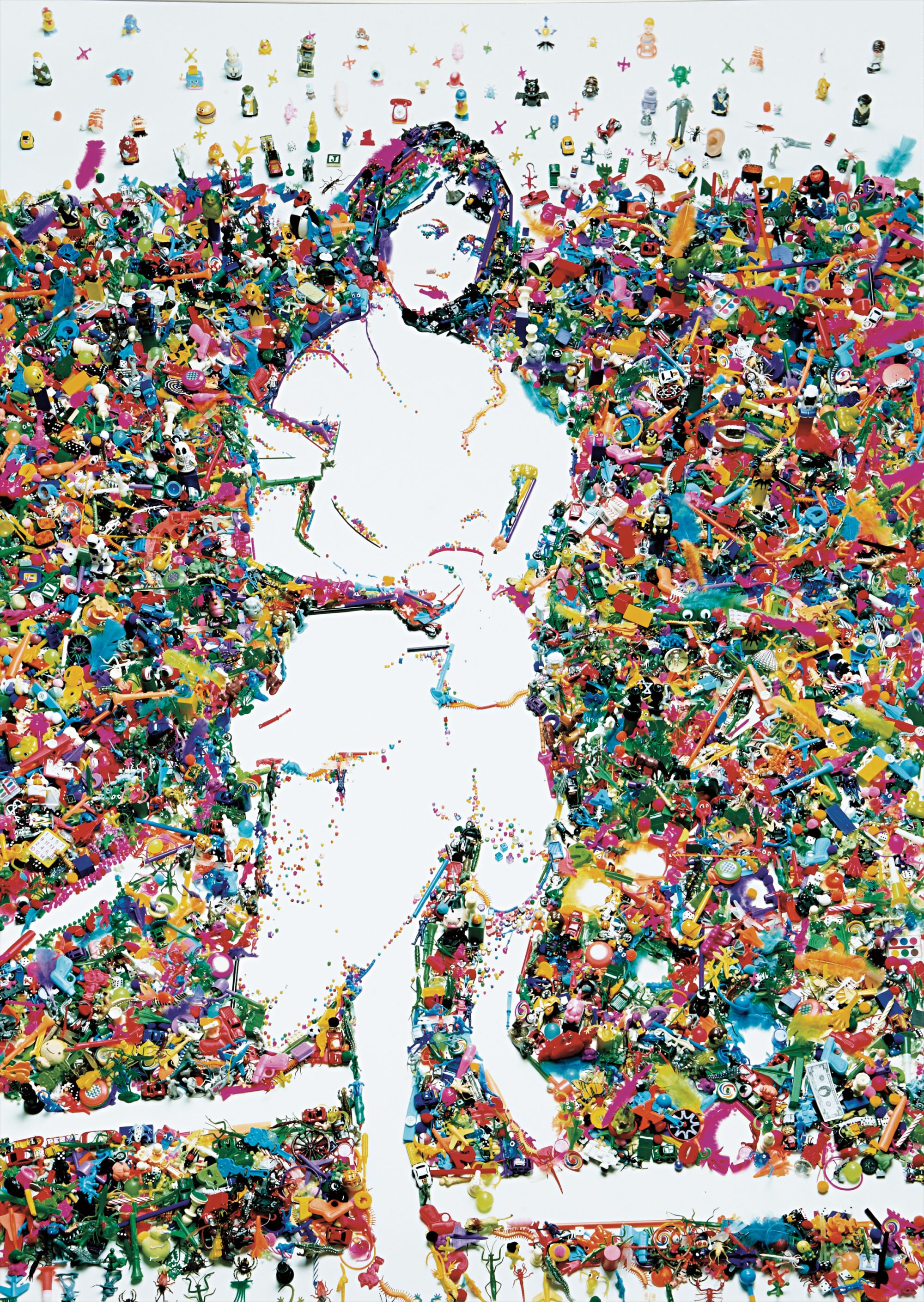 Vik Muniz — Portrait of Alice Liddell, after Lewis Carroll from Rebus