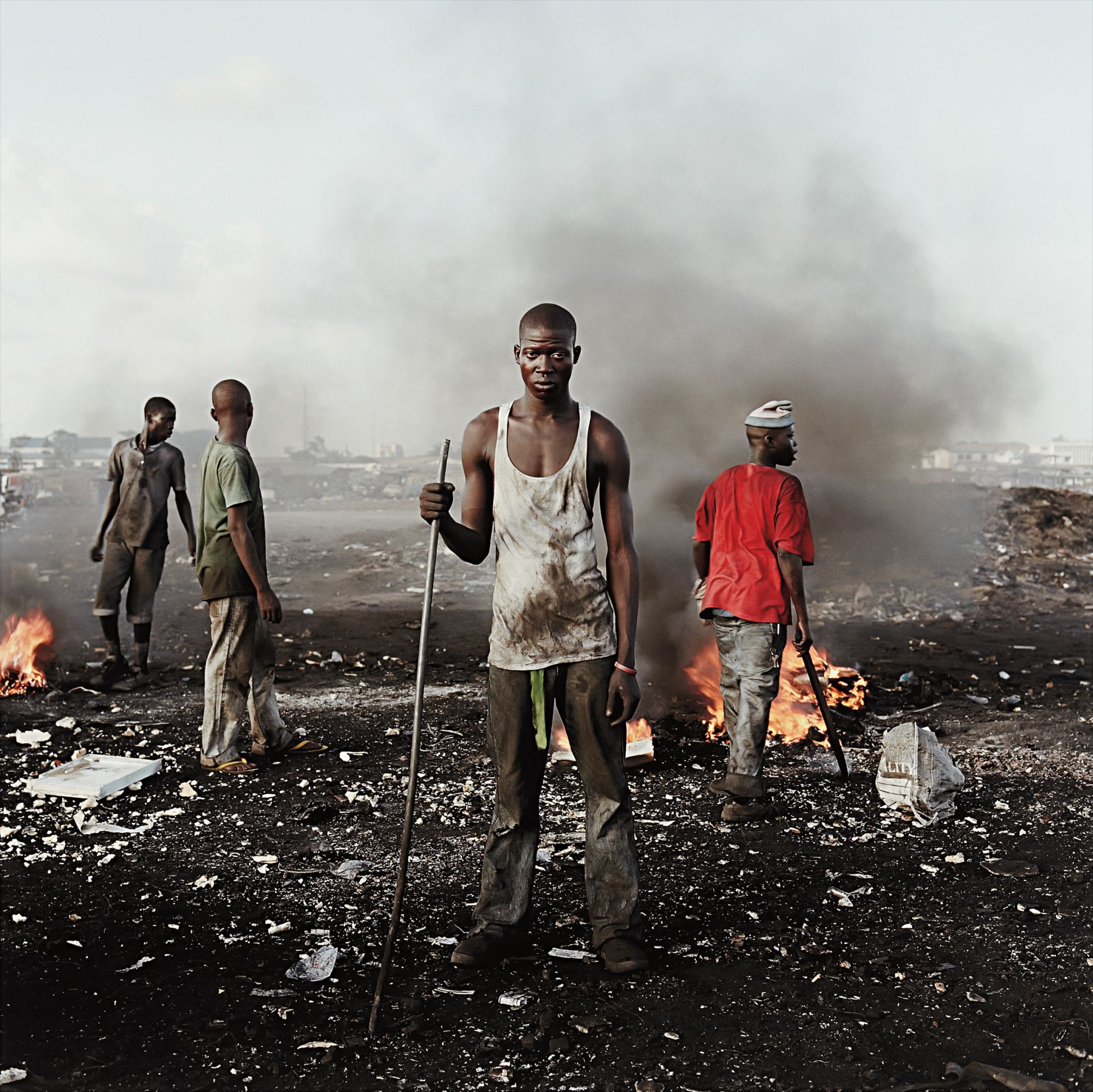 Pieter Hugo — 8. David Akore, Agbogbloshie Market, Accra, Ghana from Permanent Error