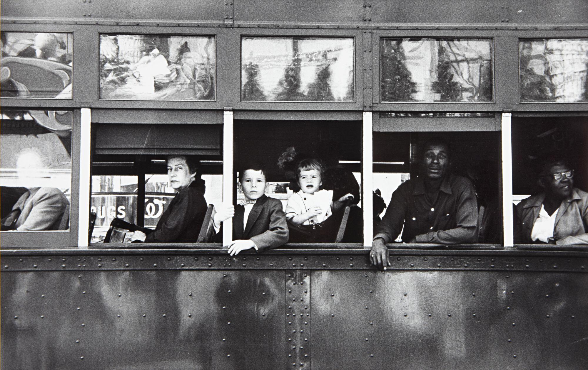 Robert Frank — Trolley, New Orleans