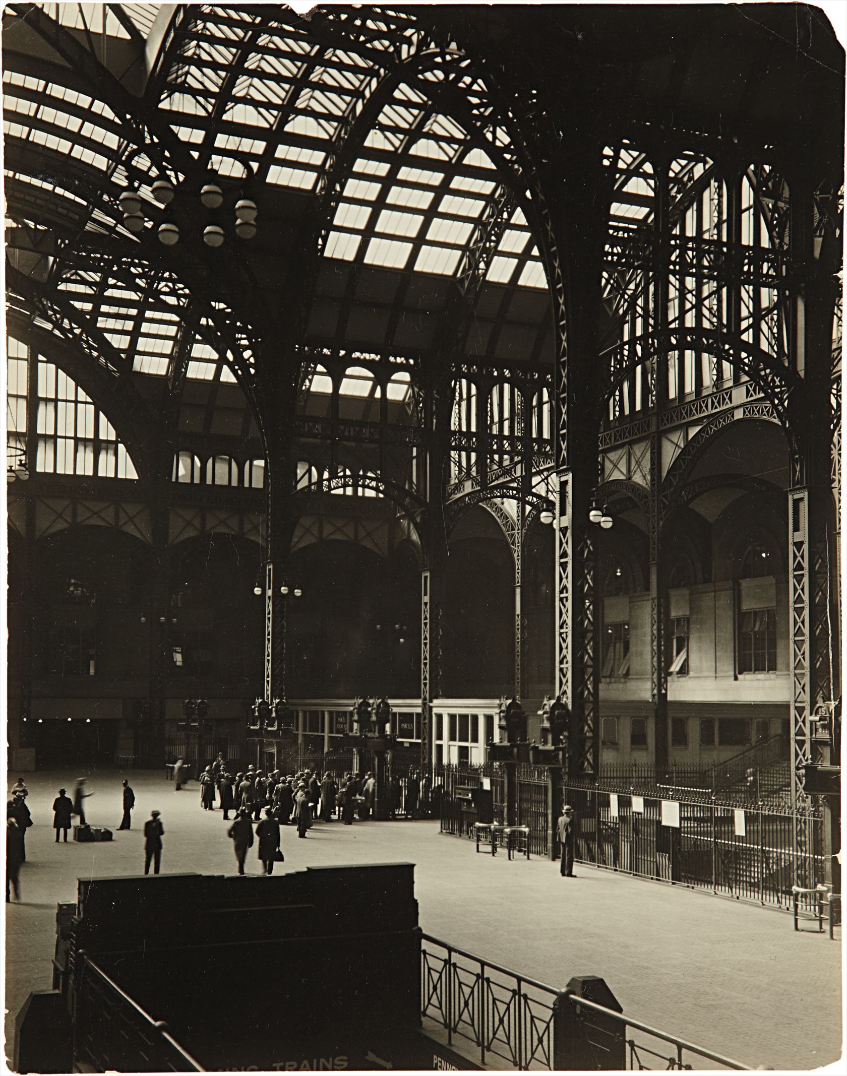 Berenice Abbott — Pennsylvania Station Interior, July 14