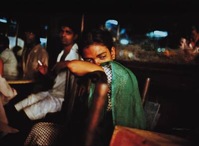 Crying Street Girl, Olympia Café, Falkland Road, Bombay, India
