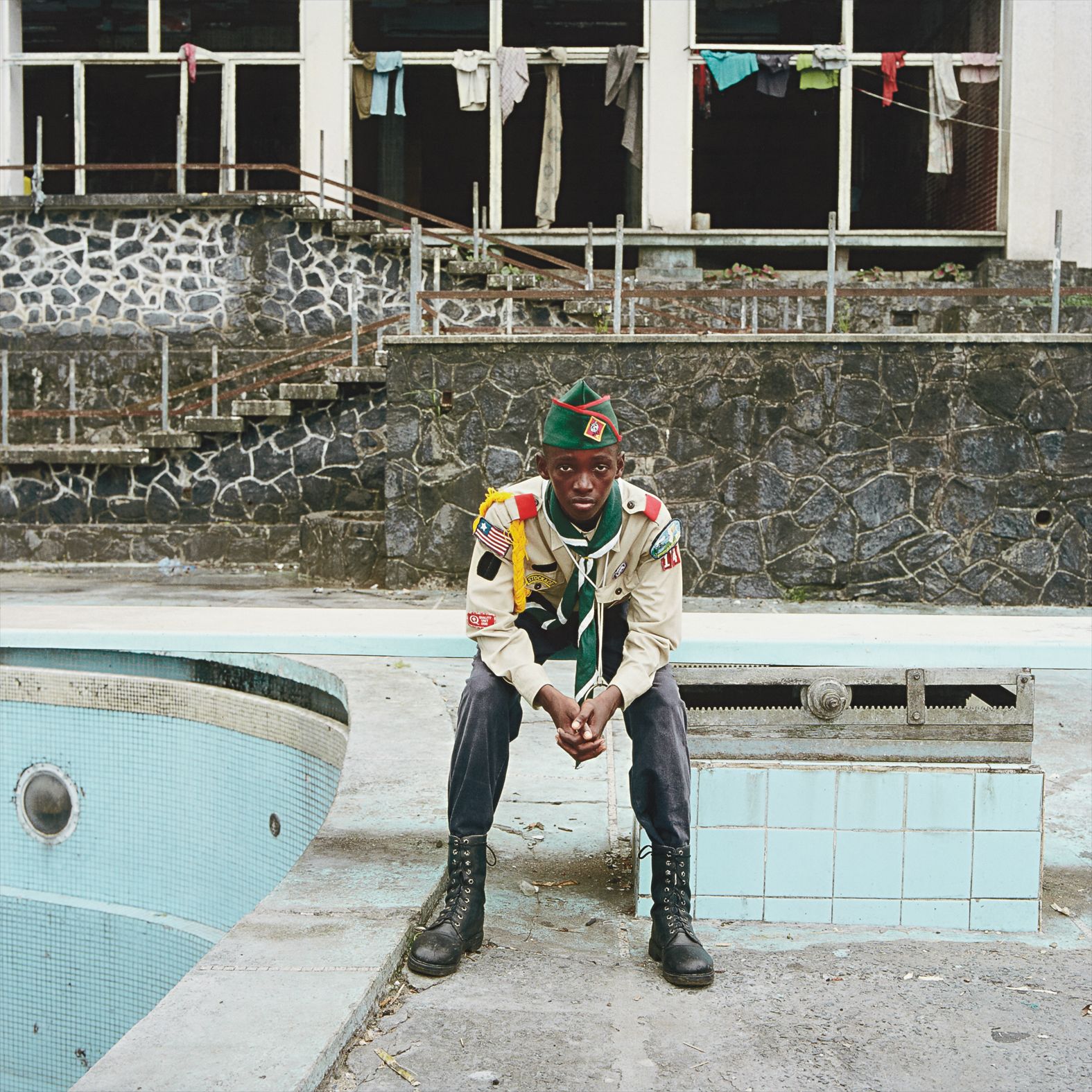Pieter Hugo — Mohamed Bah, Monrovia, Liberia from Boy Scouts, Monrovia, Liberia