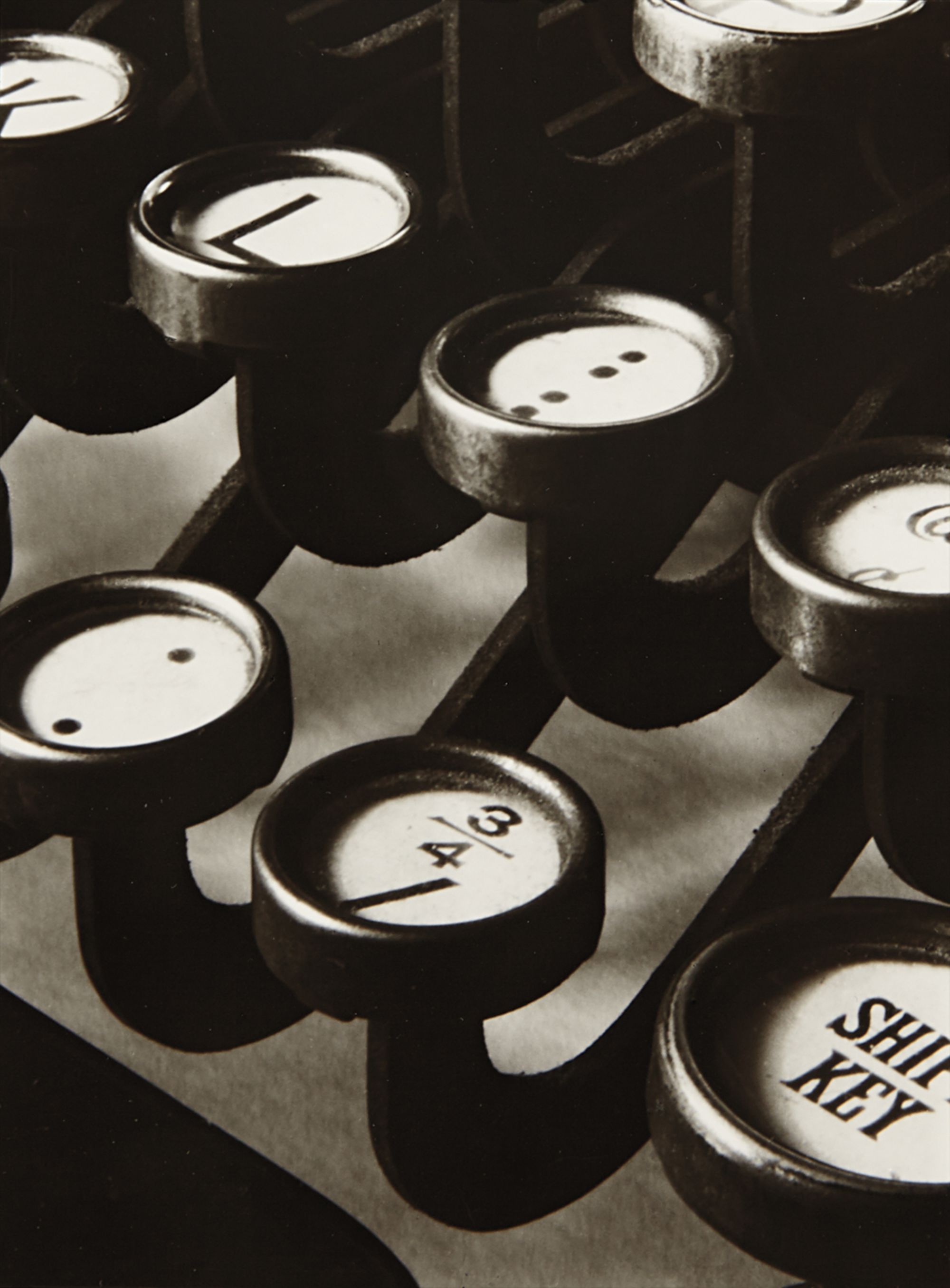 Ralph Steiner — Typewriter Keys