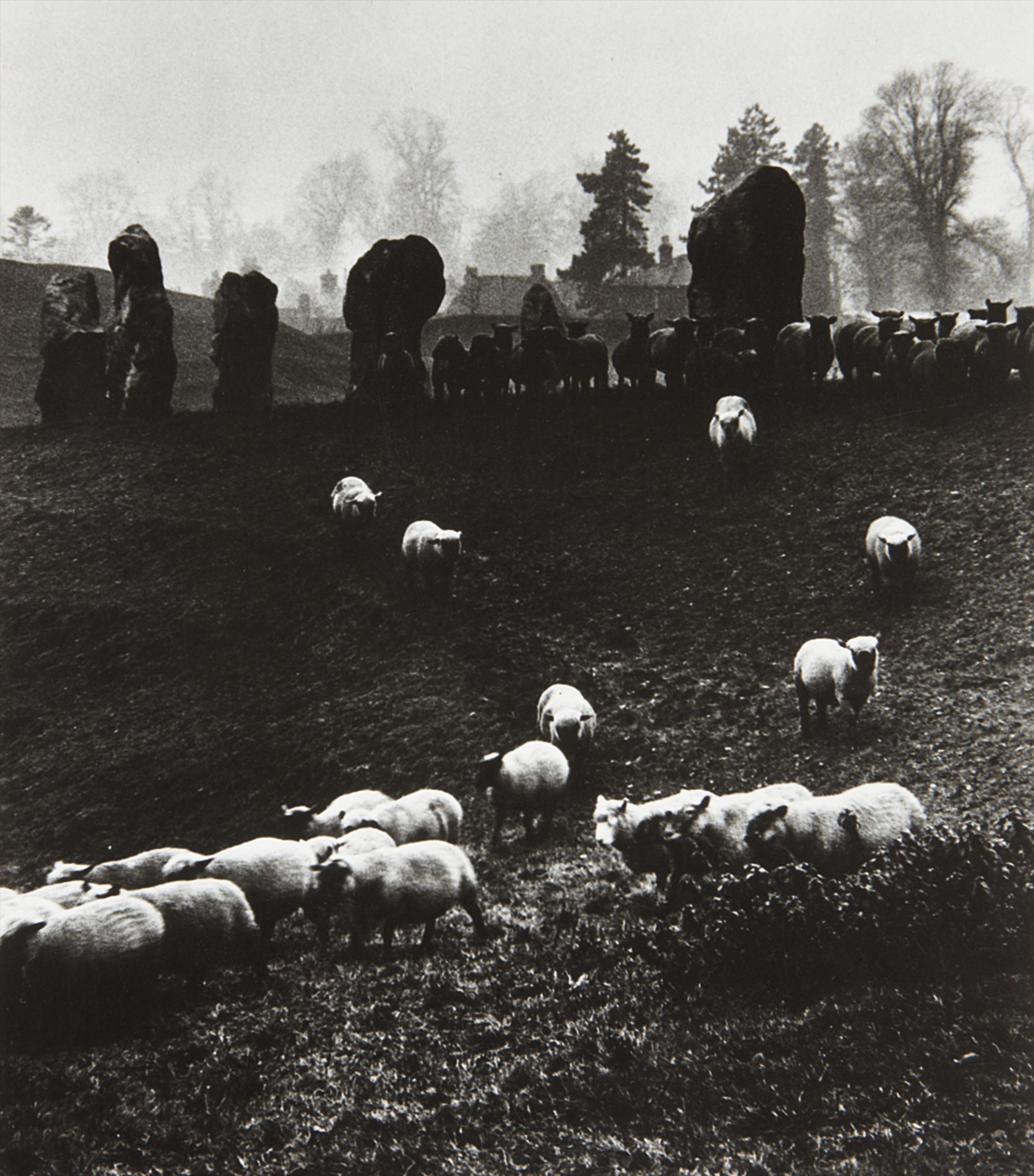 Bill Brandt — Avebury Stone Circle, Wiltshire