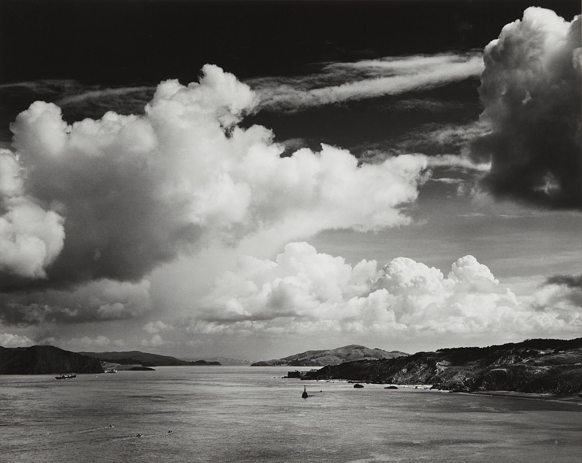 Ansel Adams — The Golden Gate Before the Bridge, San Francisco, California