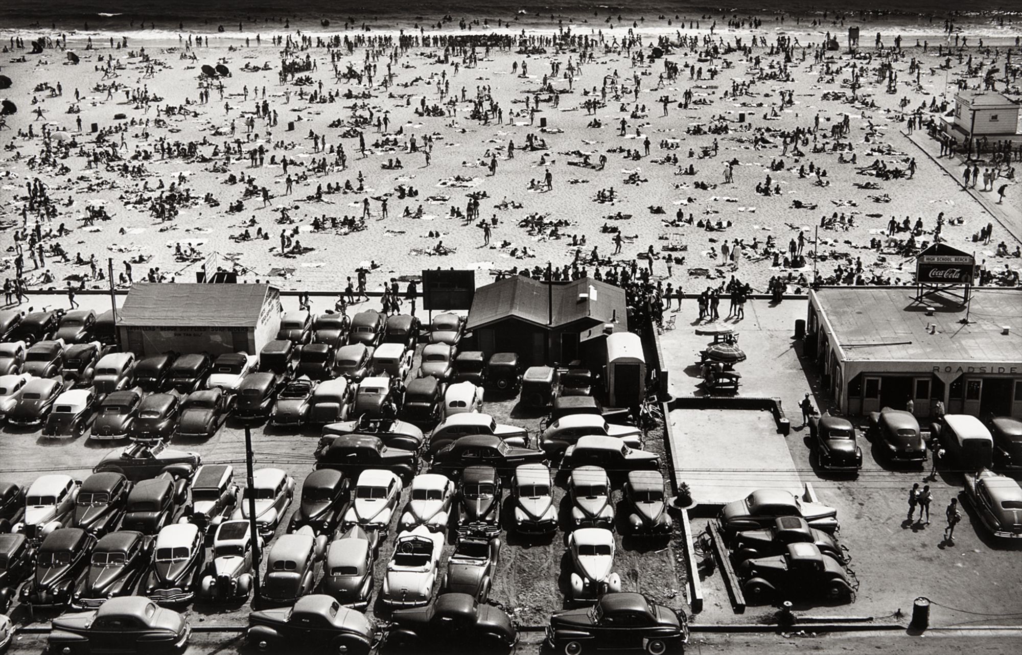 Max Yavno — Santa Monica Beach
