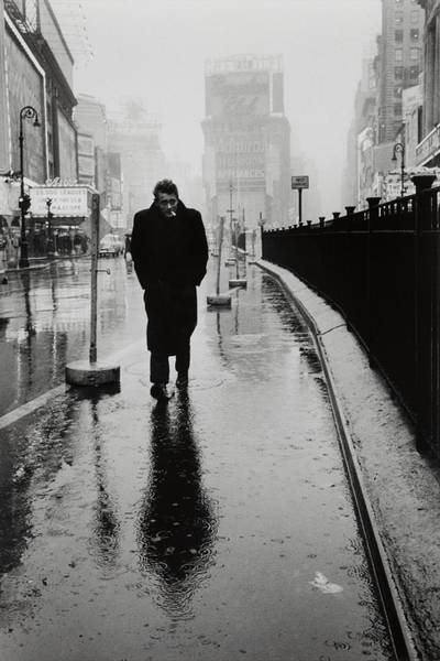 James Dean in Times Square, New York City
