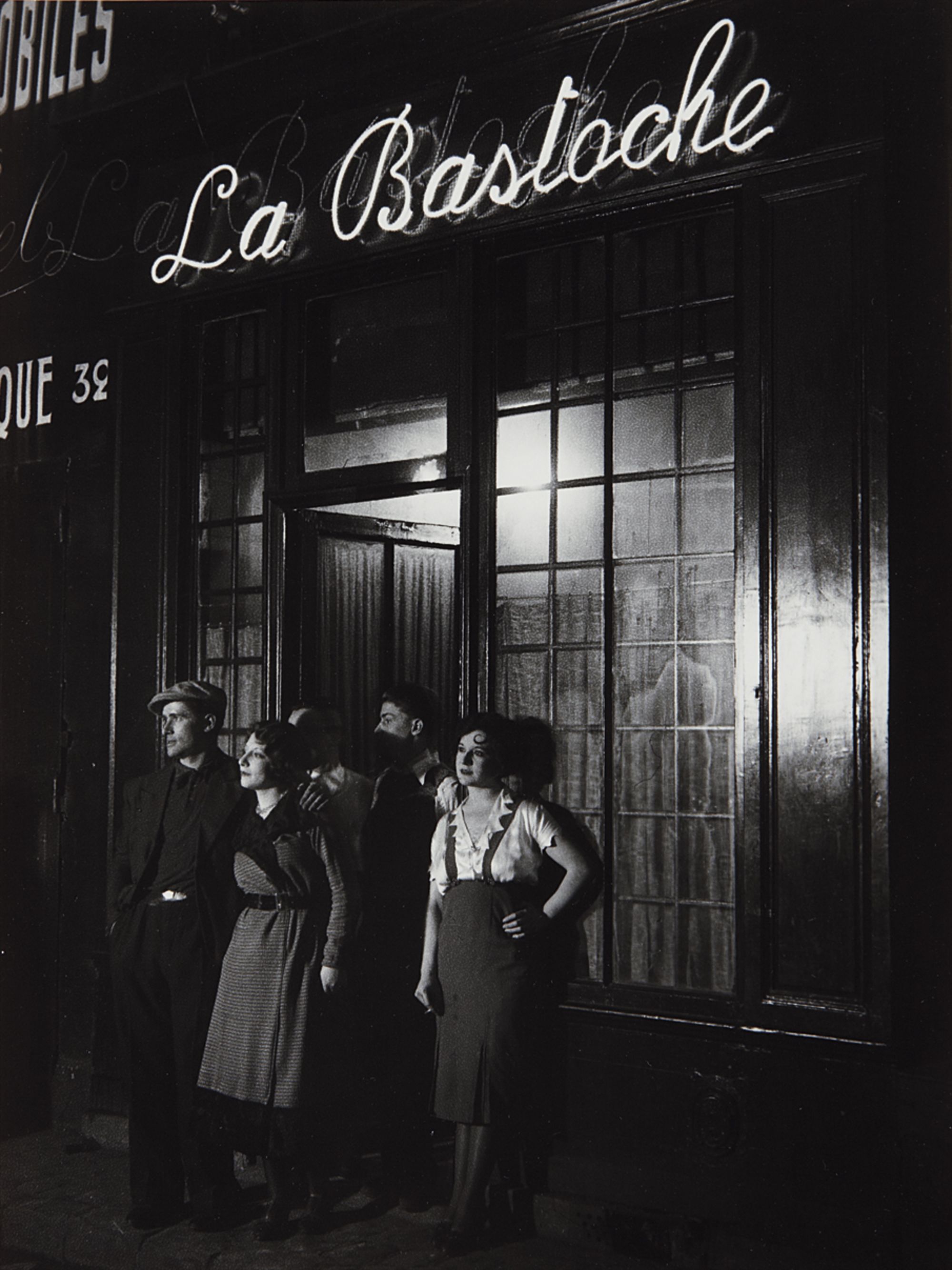 Brassaï (Gyula Halász) — La Bastoche, Rue de Lappe