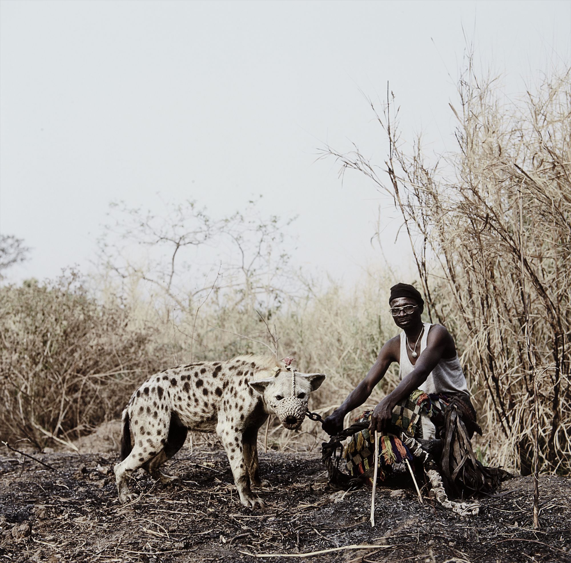 Pieter Hugo — Mallam Galadima Ahmadu with Jamis, Nigeria from ‘Gadawan Kura’ – The Hyena Men II