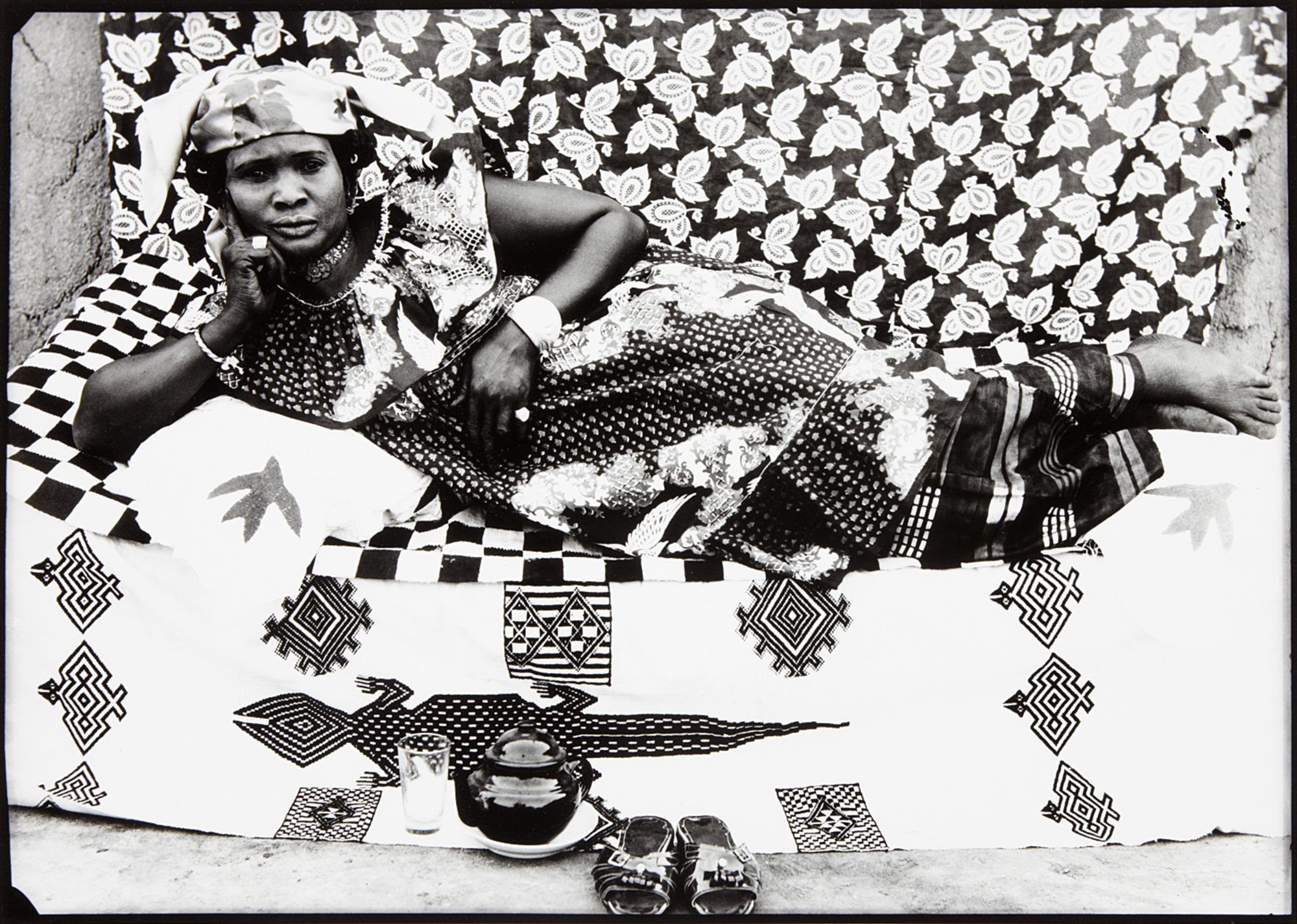 Seydou Keïta — Reclining Woman
