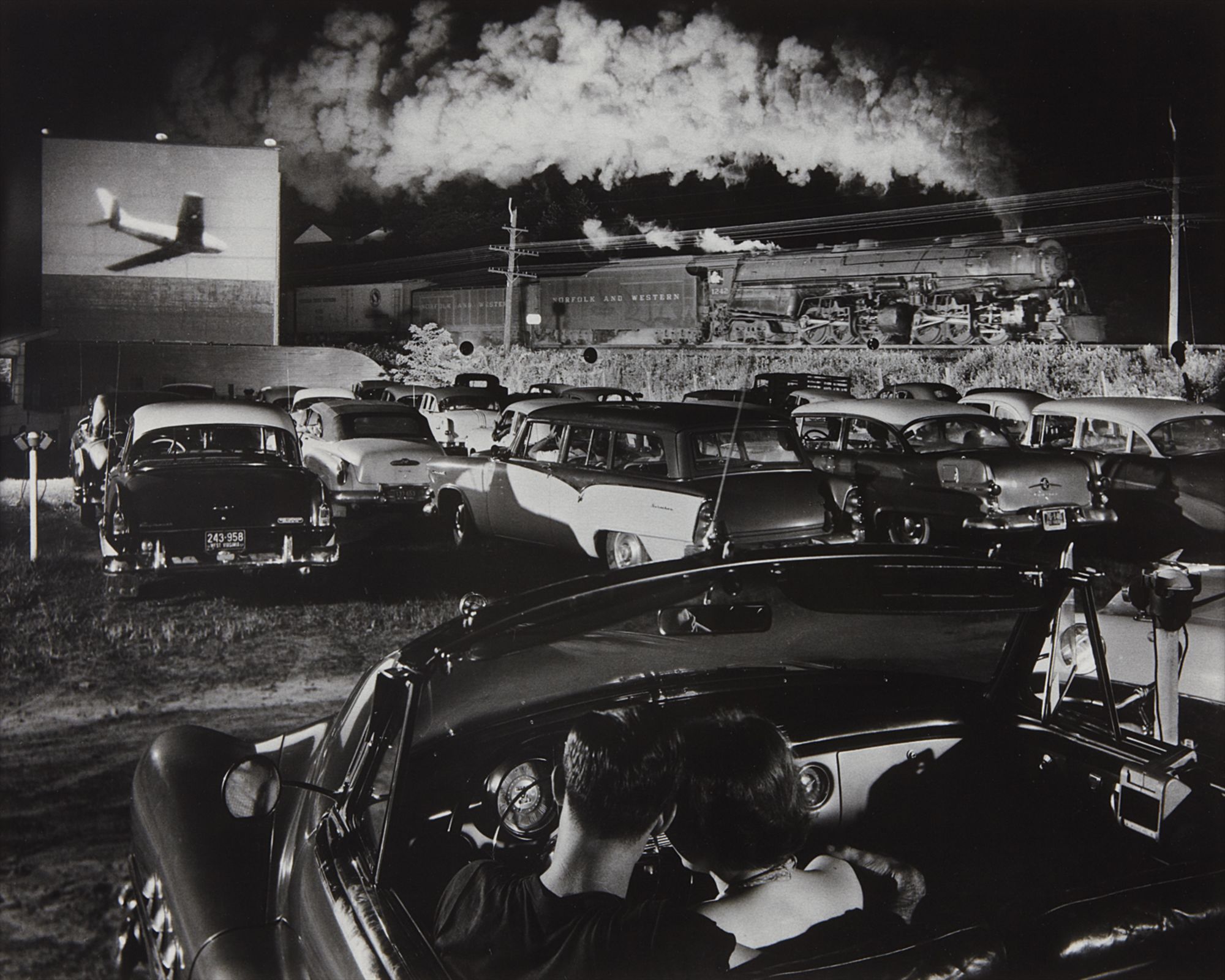 O. Winston Link — Hotshot, Eastbound, Iager, West Virginia