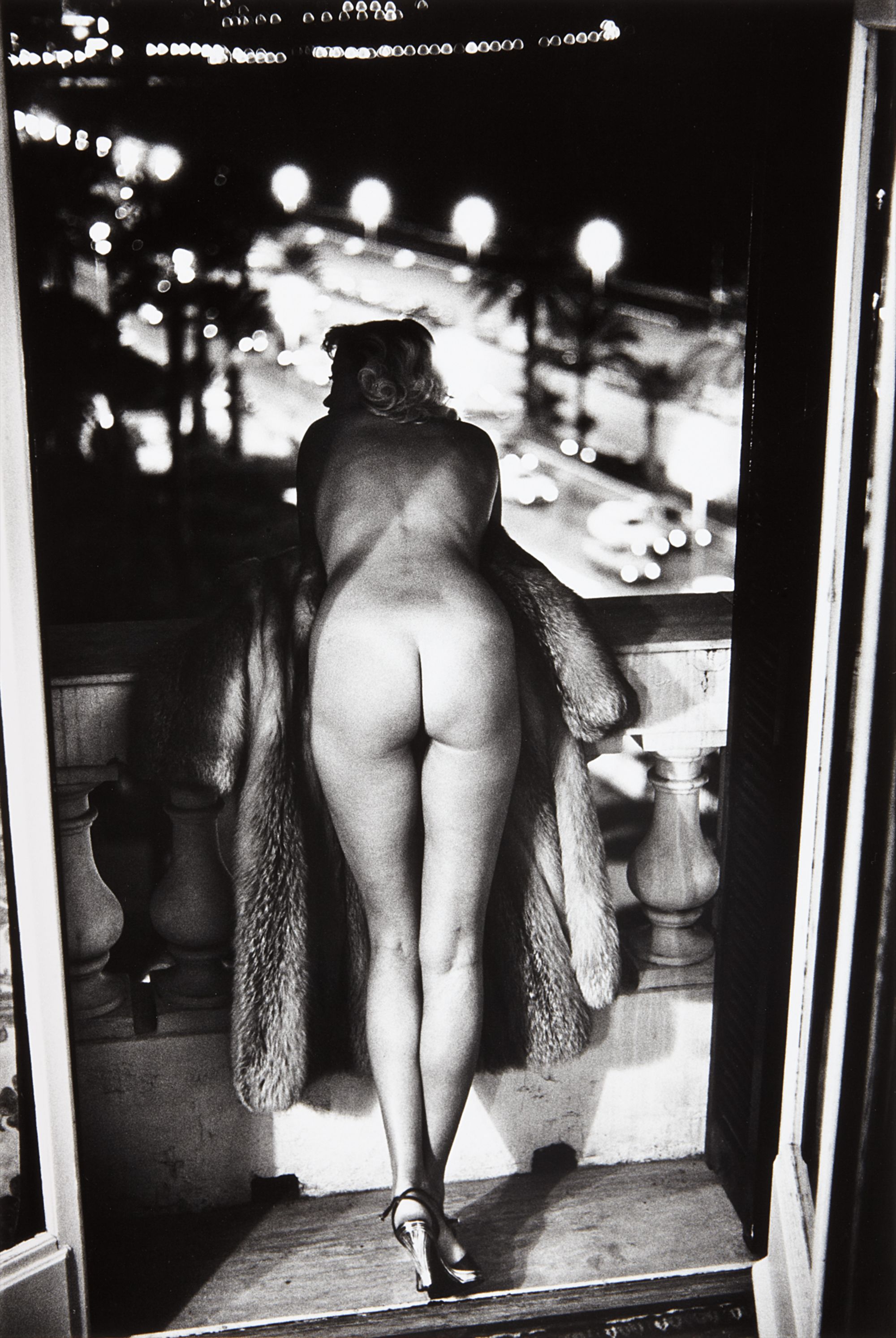 Helmut Newton — Winnie at the Negresco, Nice