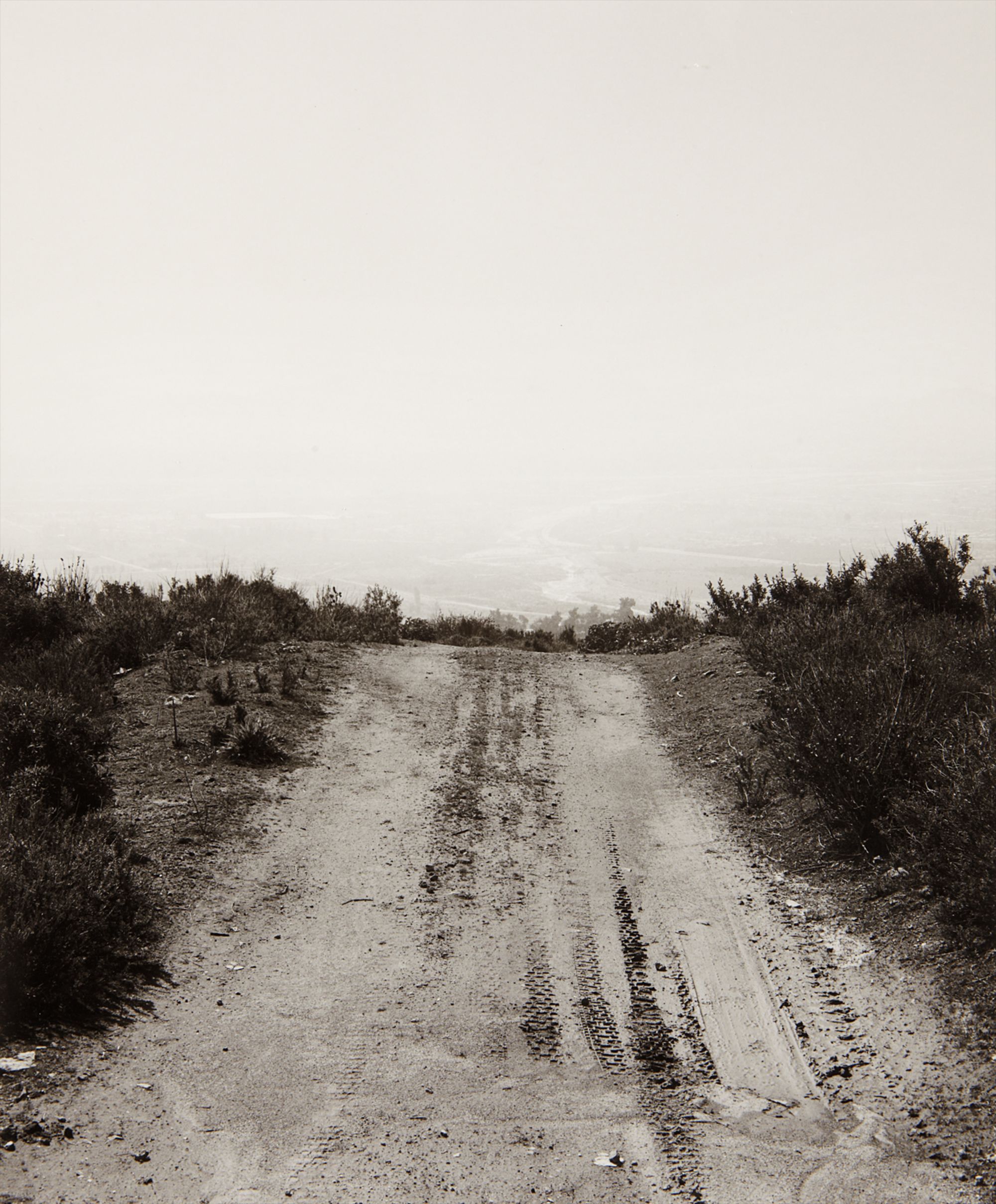 Robert Adams — Firebreak above East Highlands, California
