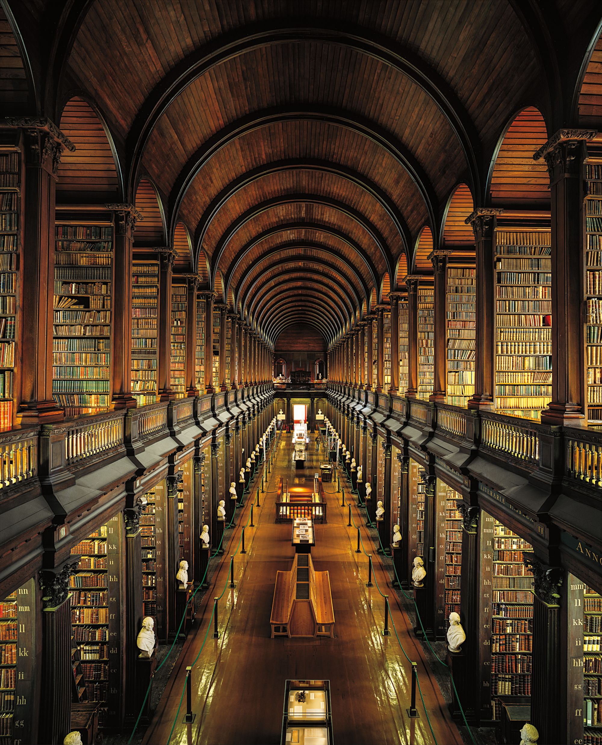 The Library of Trinity College, 'The Long Room', Dublin