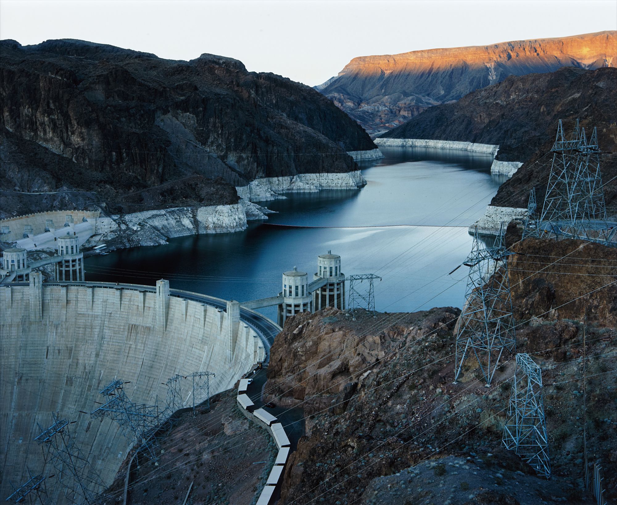Mitch Epstein — Hoover Dam and Lake Mead, Nevada from American Power