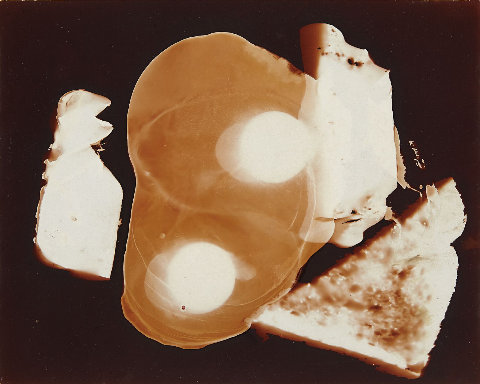Robert Heinecken — Documentary Photogram Breakfast #4