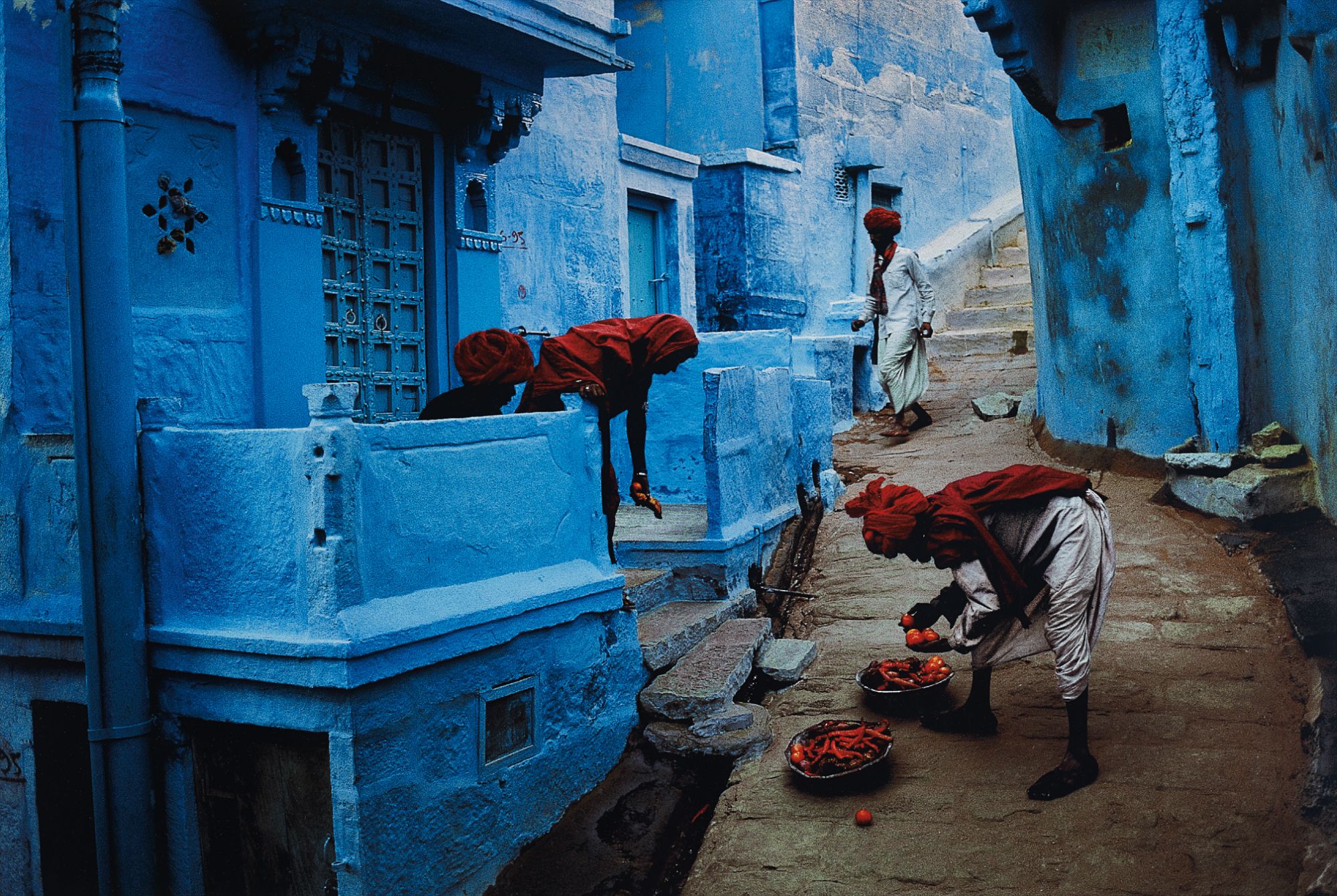 Steve McCurry — Jodhpur, India (Fruit vendors)