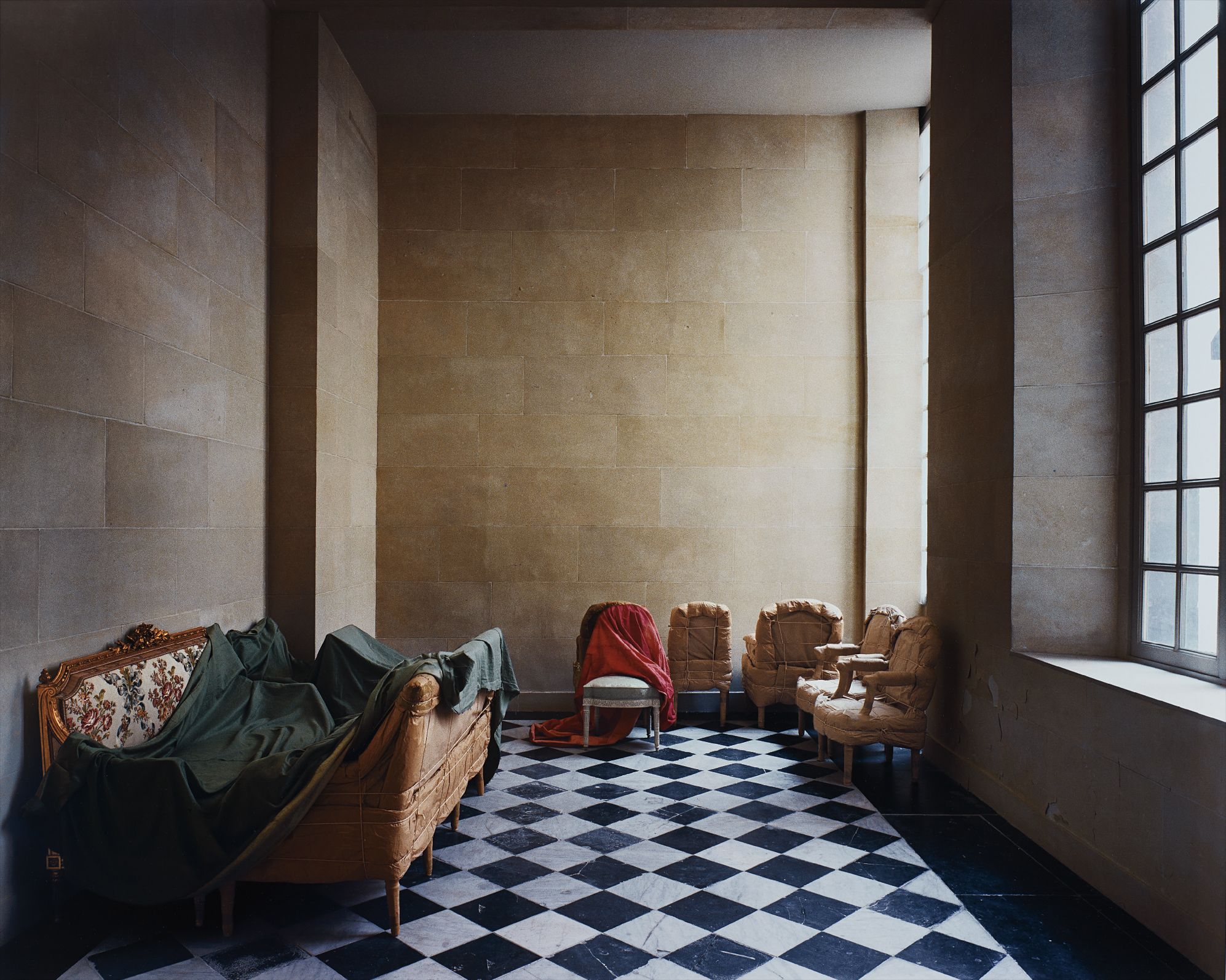 Robert Polidori — Ancien Vestibule de l'Appartement de Madame Adelaide, Versailles