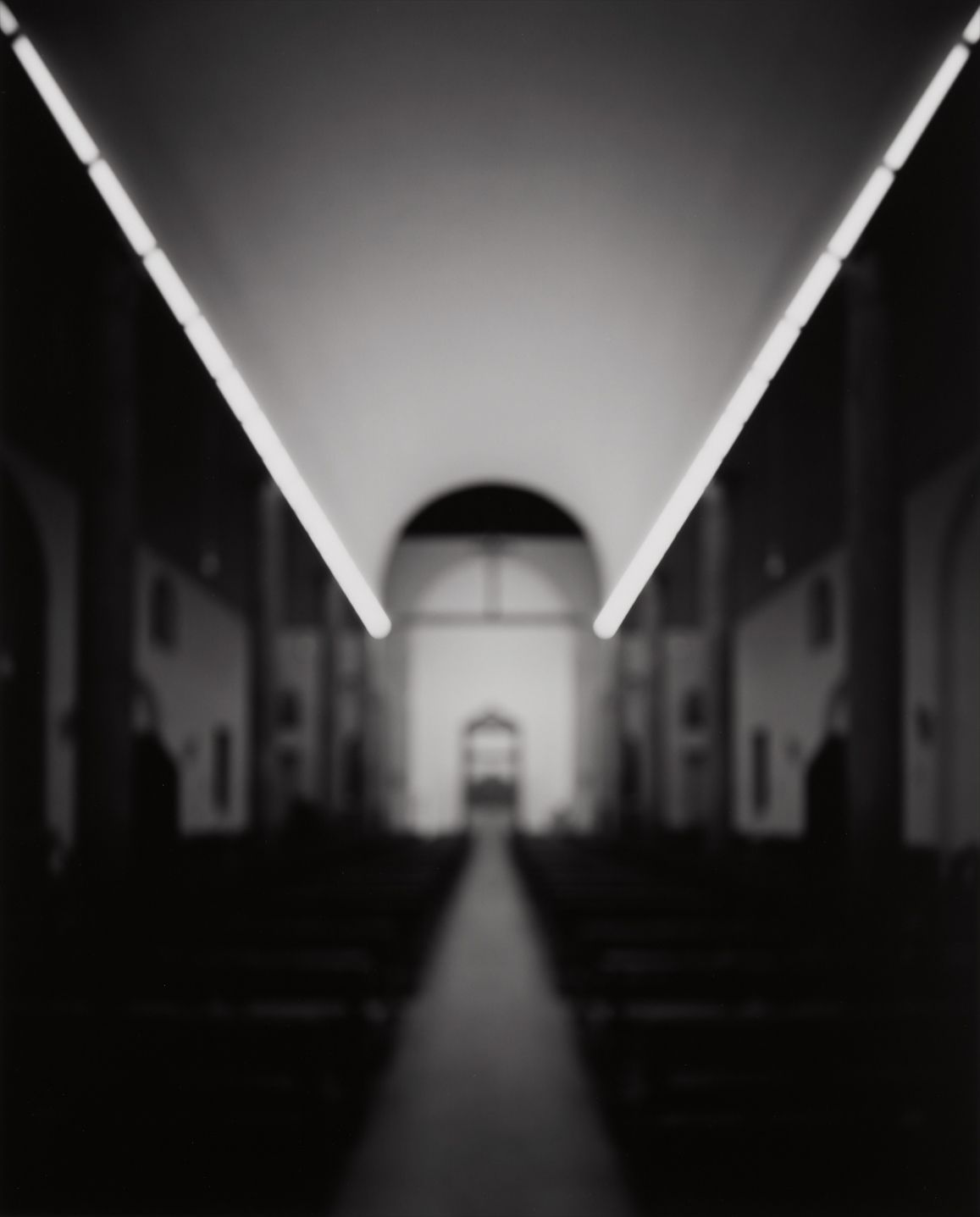 Hiroshi Sugimoto — Chiesa Rossa, Muzio with Dan Flavin