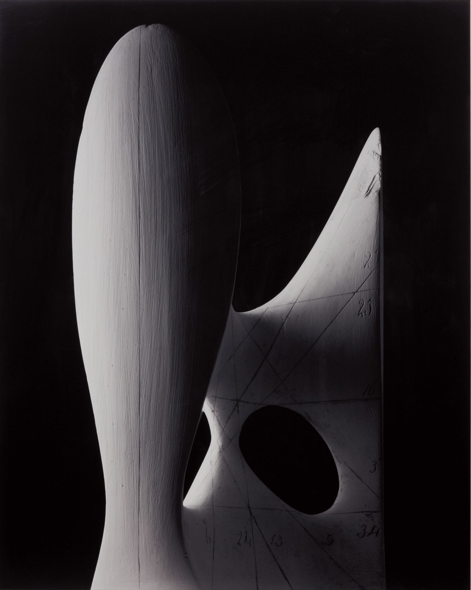 Hiroshi Sugimoto — Conceptual Forms 0012, Diagonal Clebsch surface, cubic with 27 lines