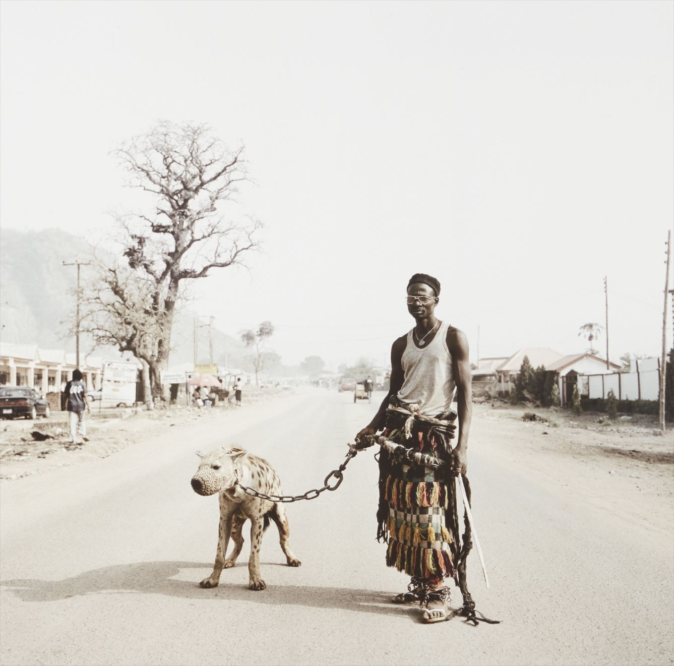 Pieter Hugo — Mallam Galadima Ahmadu with Jamis, Nigeria from The Hyena Men