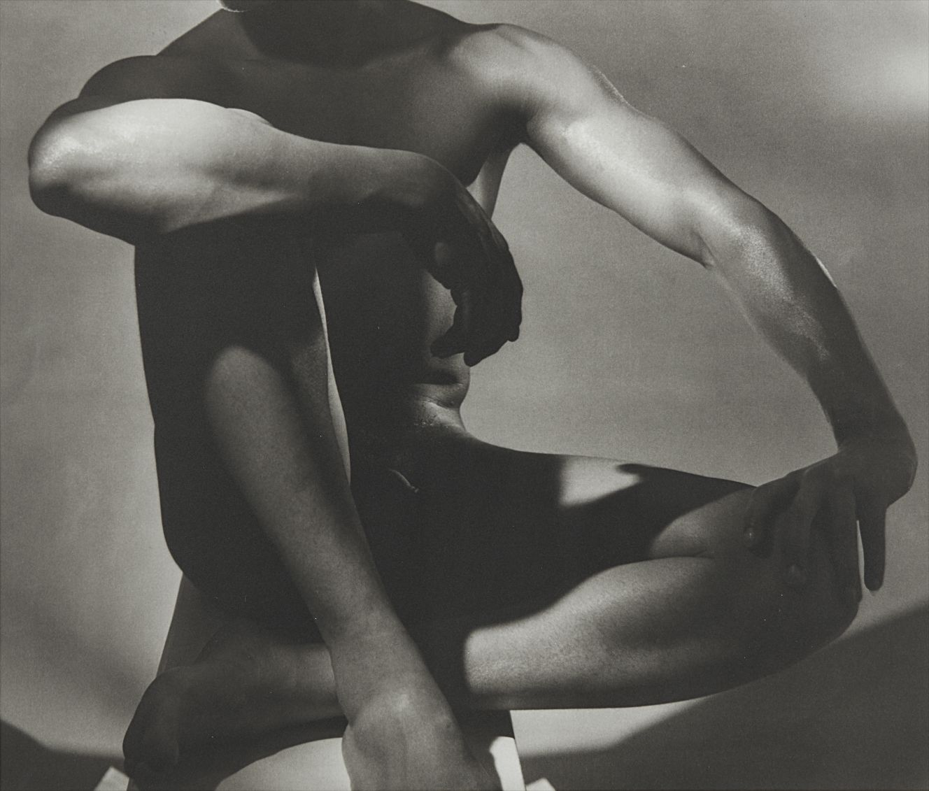 Horst P. Horst — Male Nude (Legs Crossed)