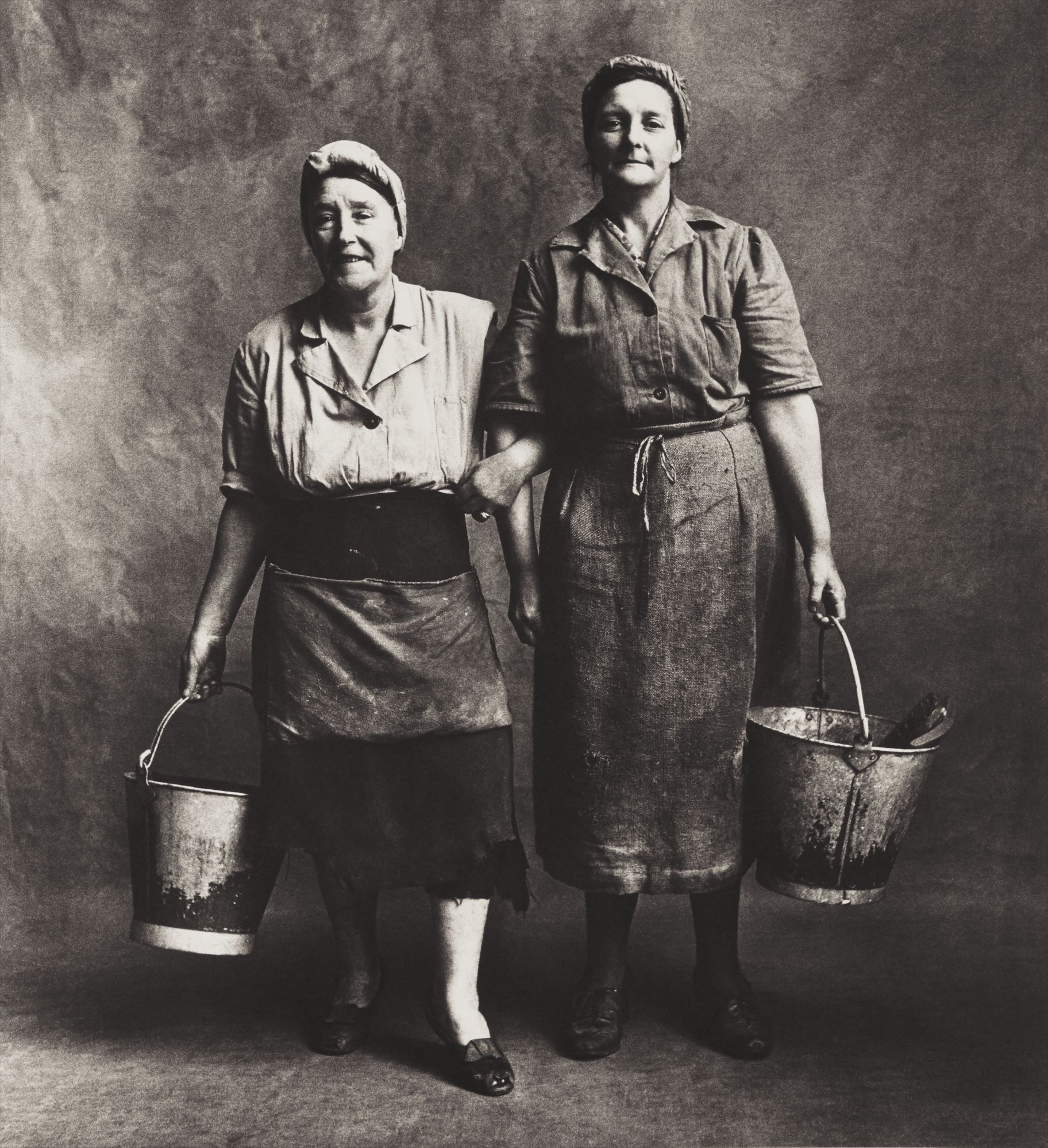 Irving Penn — Cleaning Women, London