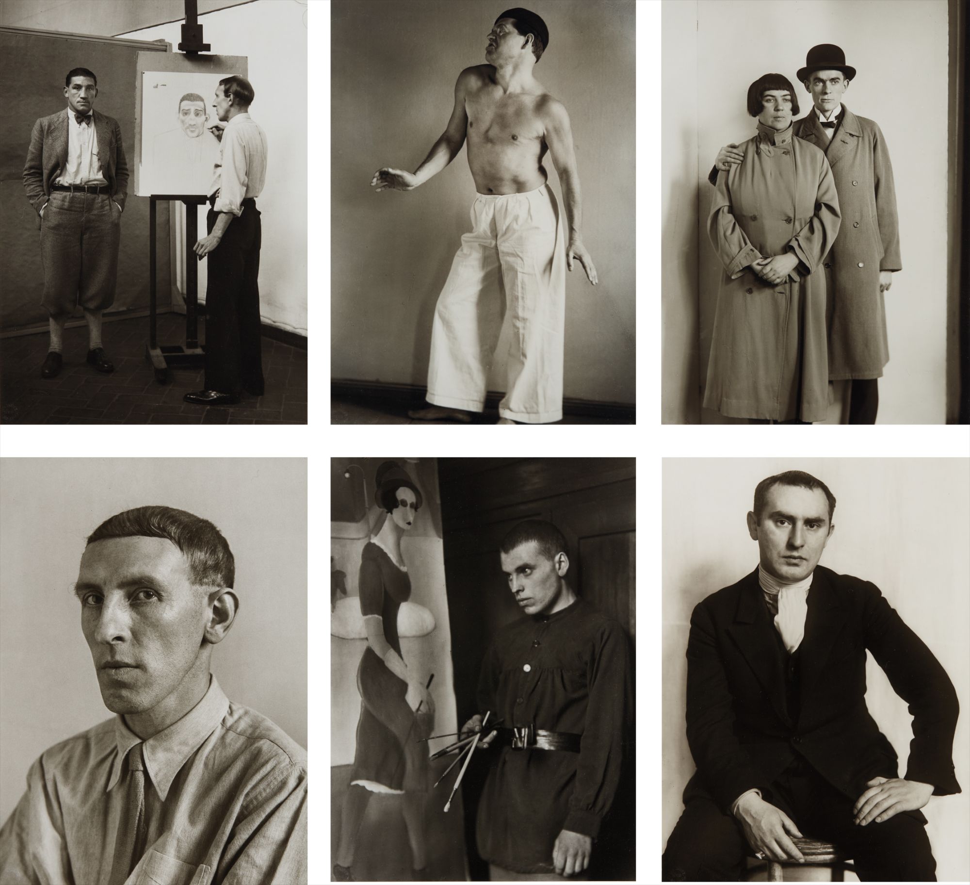 August Sander — Selected images from Portraits of Artists