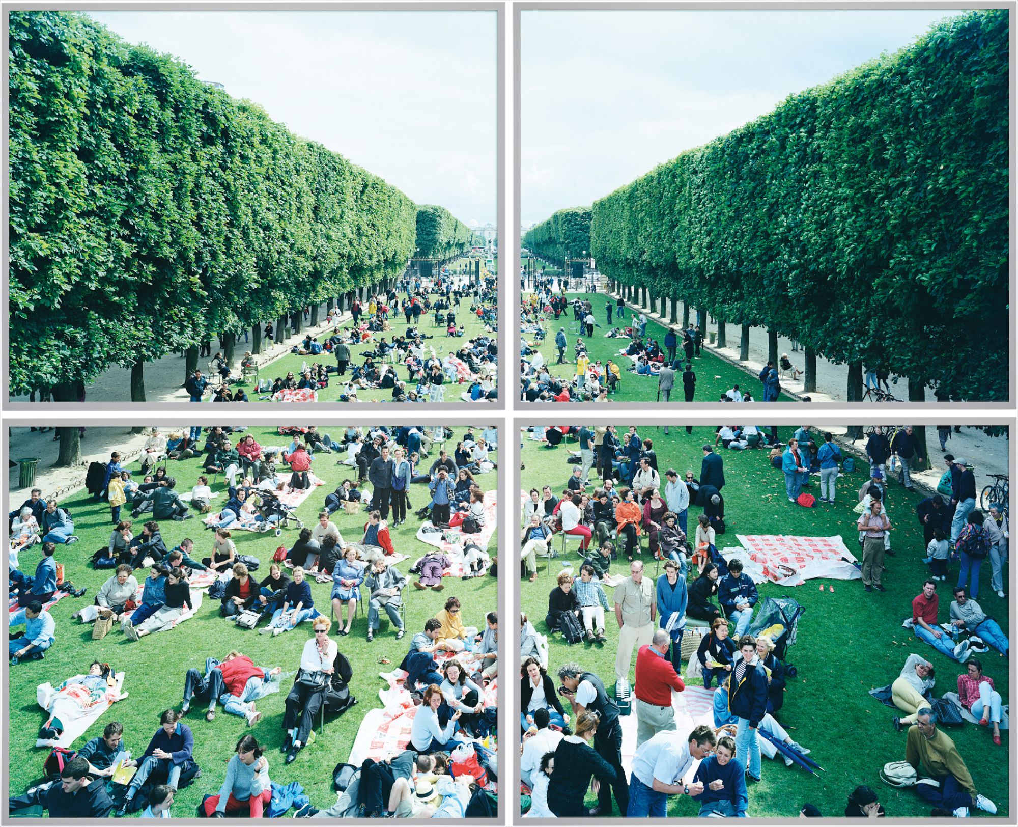 Massimo Vitali — Picnic Allée