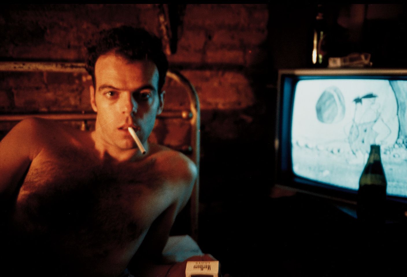 Nan Goldin — Brian with the Flintstones, NYC