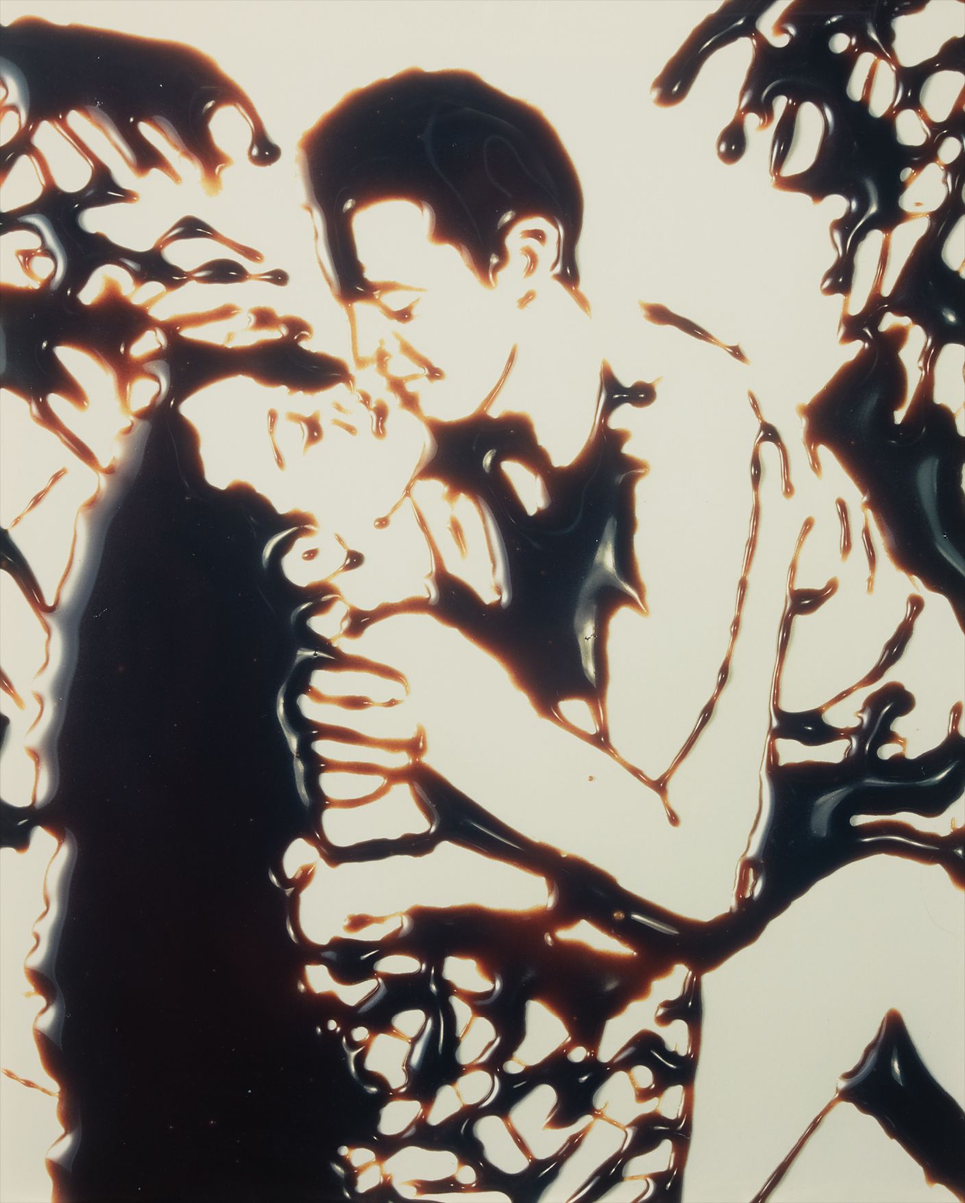 Vik Muniz — Kissing in the Tropics from Pictures of Chocolate