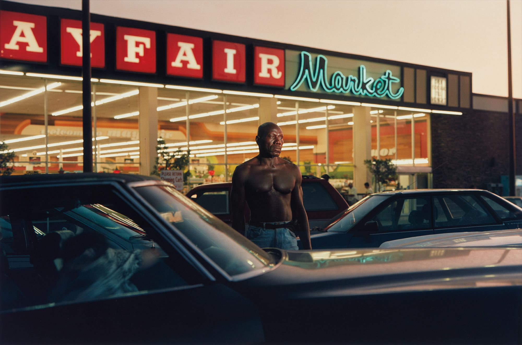 Philip-Lorca diCorcia — Ike Cole, 38 years old, Los Angeles, California, $25 (Mayfair Market)