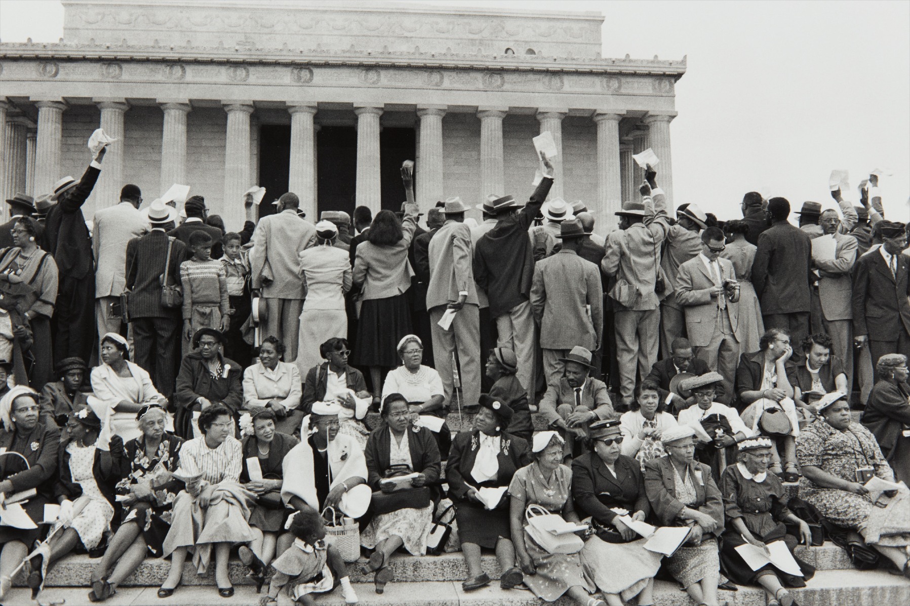Henri Cartier-Bresson — Civil Rights Demonstration, Washington, D.C.