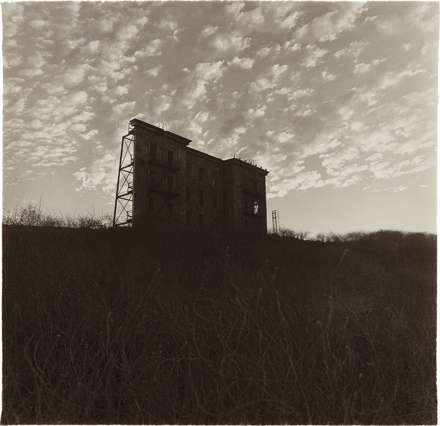 Diane Arbus — A House on a Hill, Hollywood, Cal.
