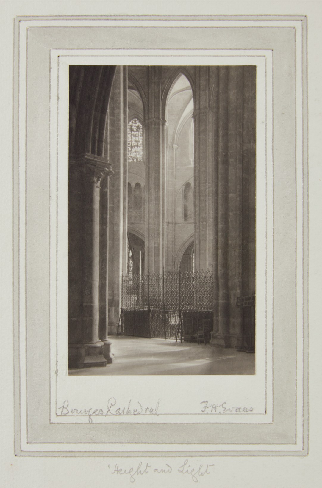Height and Light, Bourges Cathedral