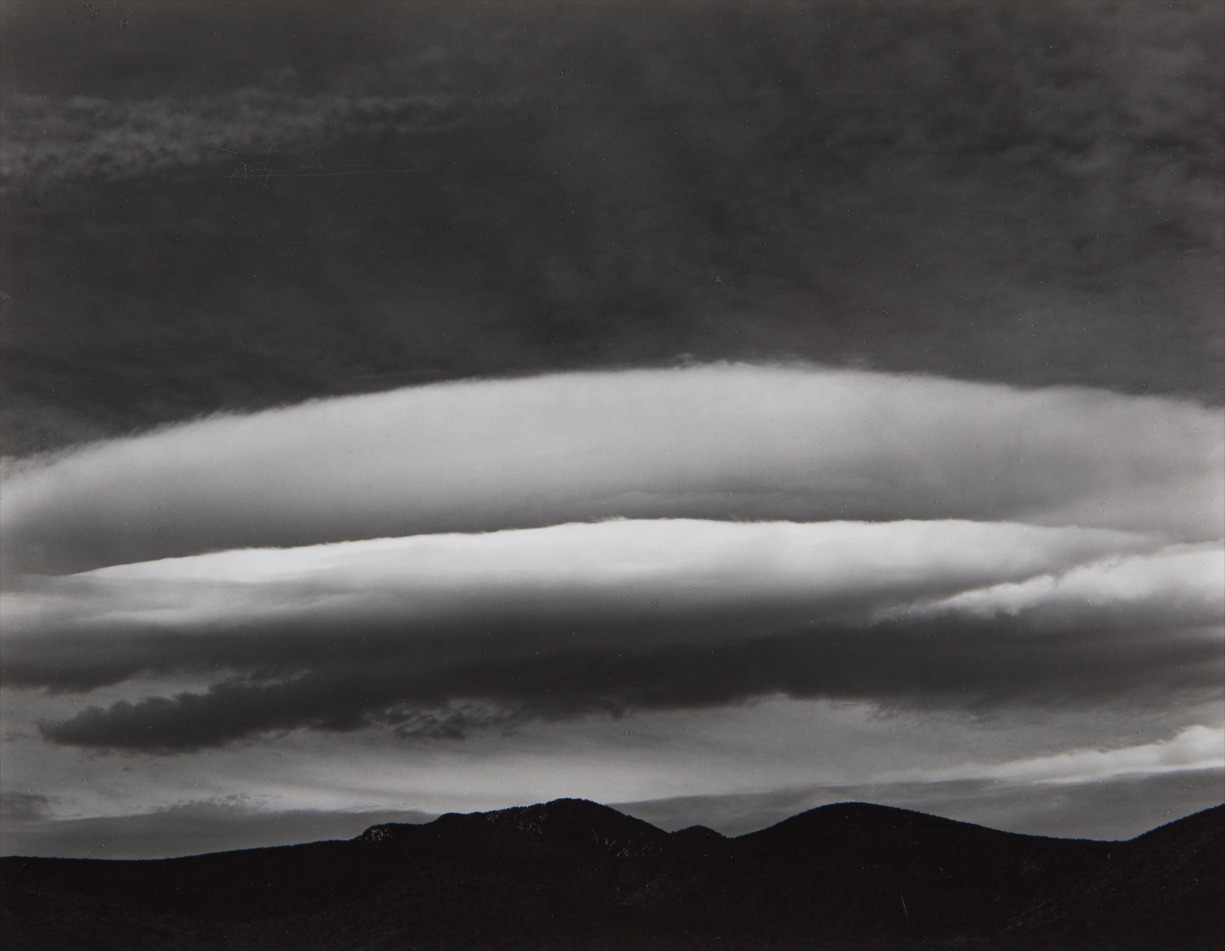 Edward Weston — Cloud, the Panamints, Death Valley