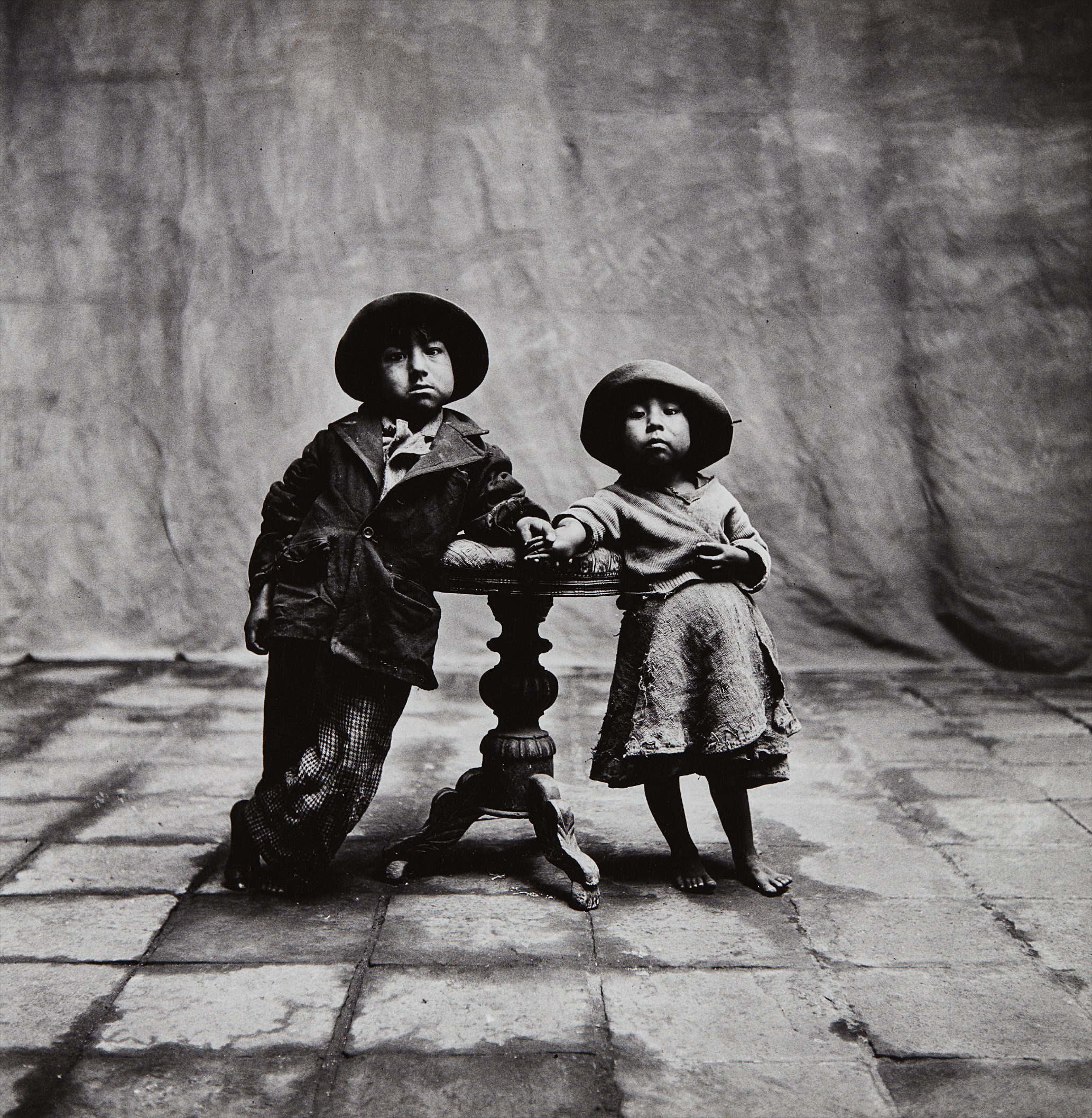 Irving Penn — Cuzco Children, Peru